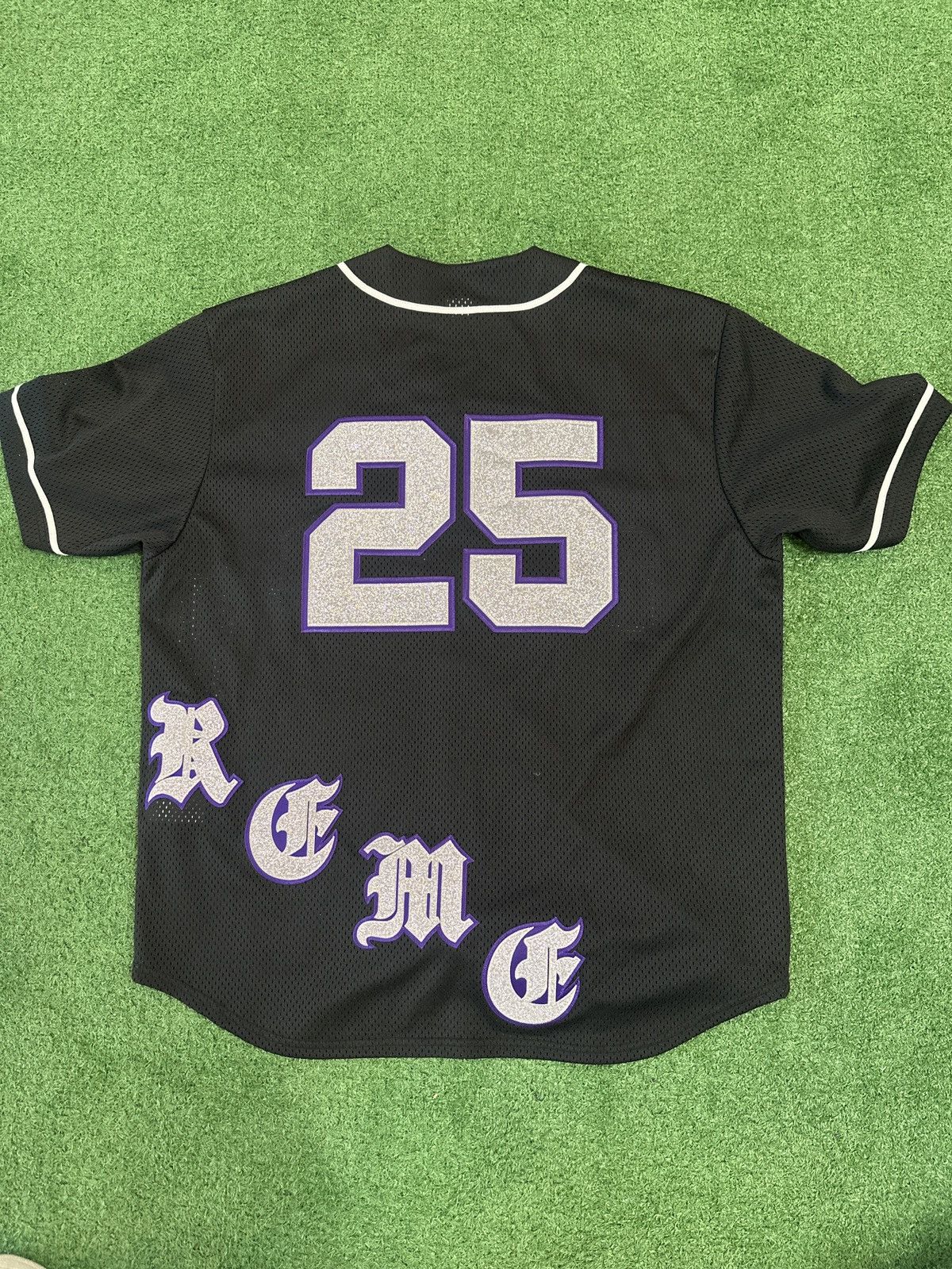Supreme Supreme Old English Baseball Jersey | Grailed