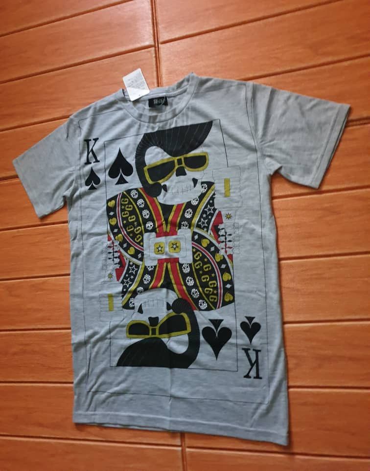 Japanese Brand Glad News skull grey colour shirt Size US S / EU 44-46 / 1 - 6 Thumbnail