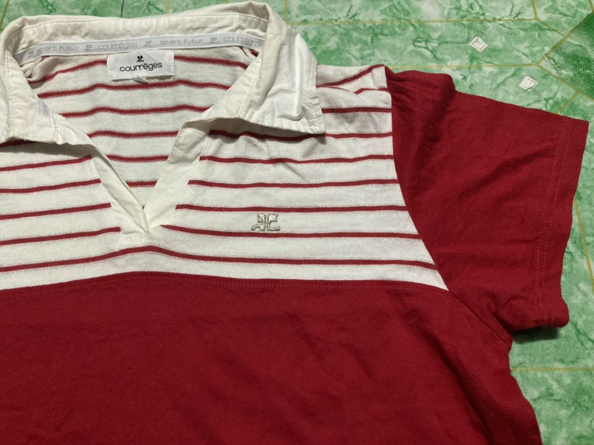 Courreges × Designer Courrges Woman Polo Shirt Size S / US 4 / IT 40 - 2 Thumbnail