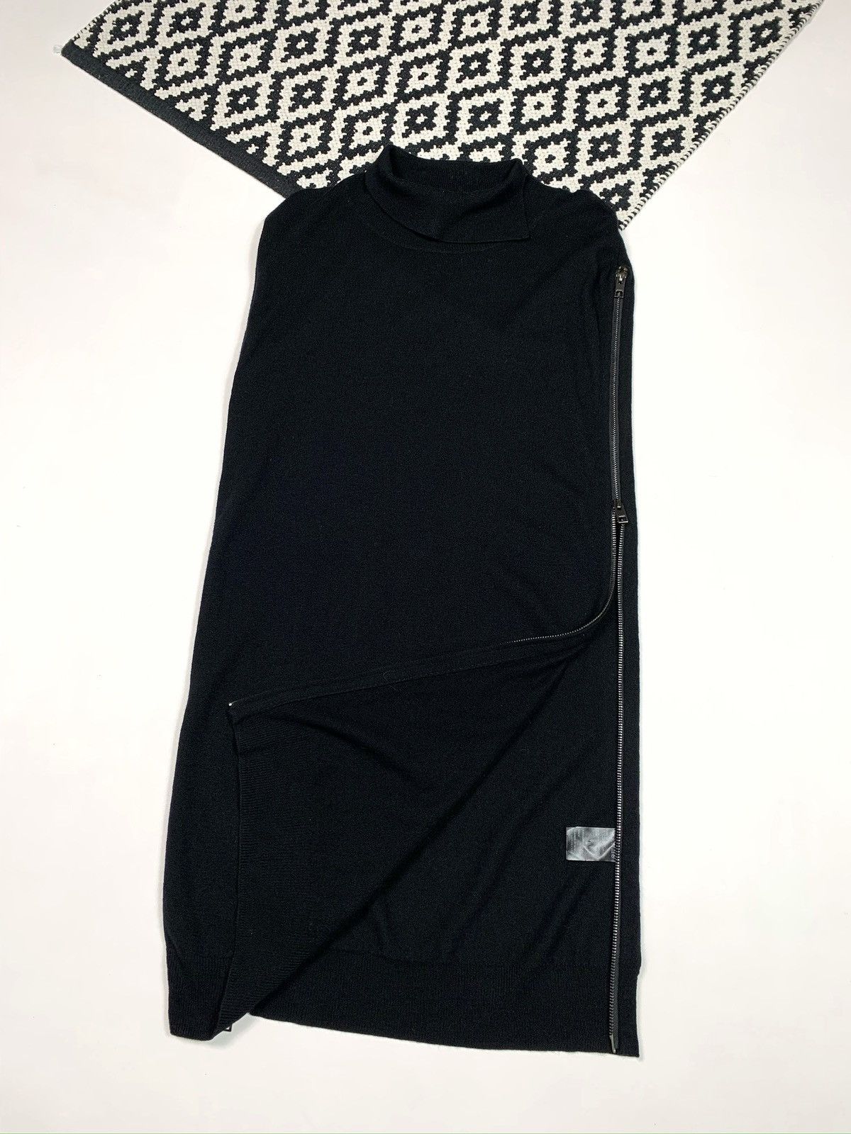 Allsaints Allsaints Kaninda Dress Zip Wool Cashmere Black Size 8 Size M / US 6-8 / IT 42-44 - 8 Thumbnail