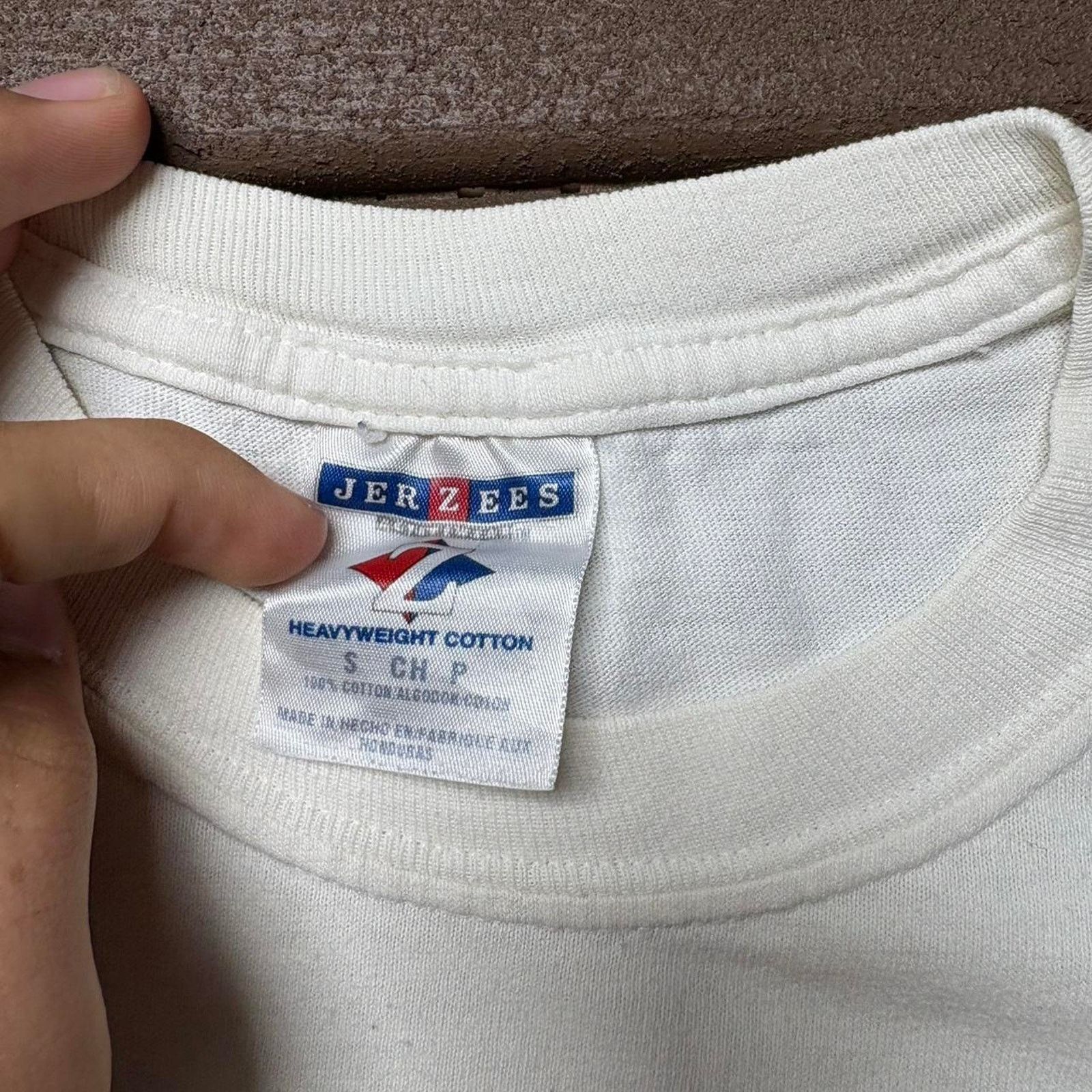 Jerzees White 2003 Kenny Chesney Country Shirt Size US S / EU 44-46 / 1 - 2 Thumbnail