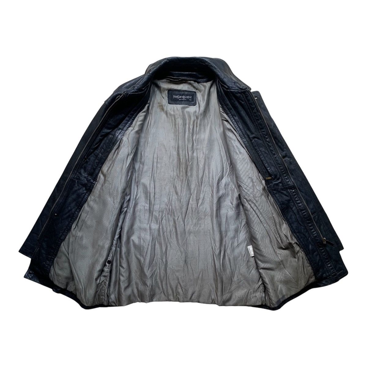 Yves Saint Laurent Viyves saint laurent pour homme sheepskin leather jacket Size US L / EU 52-54 / 3 - 5 Thumbnail