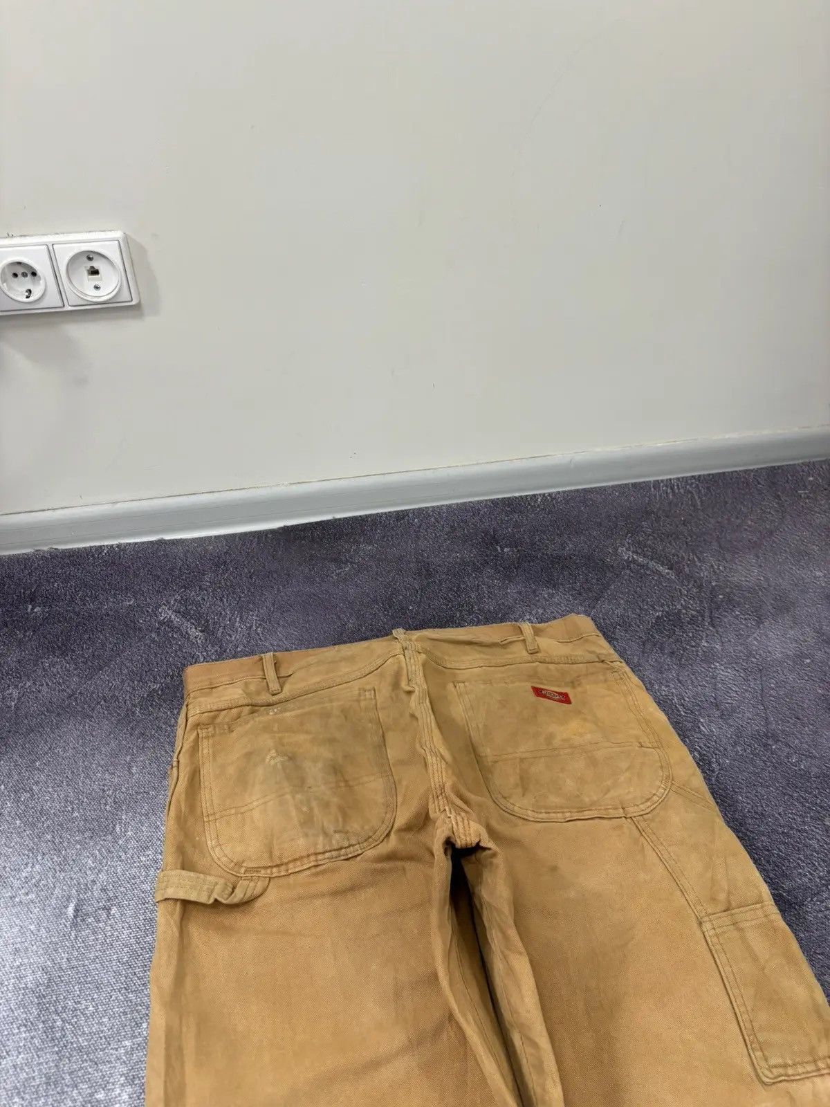 Dickies × Vintage Vintage Dickies USA Distressed Denim Faded Work Baggy Pants Size US 36 / EU 52 - 4 Thumbnail