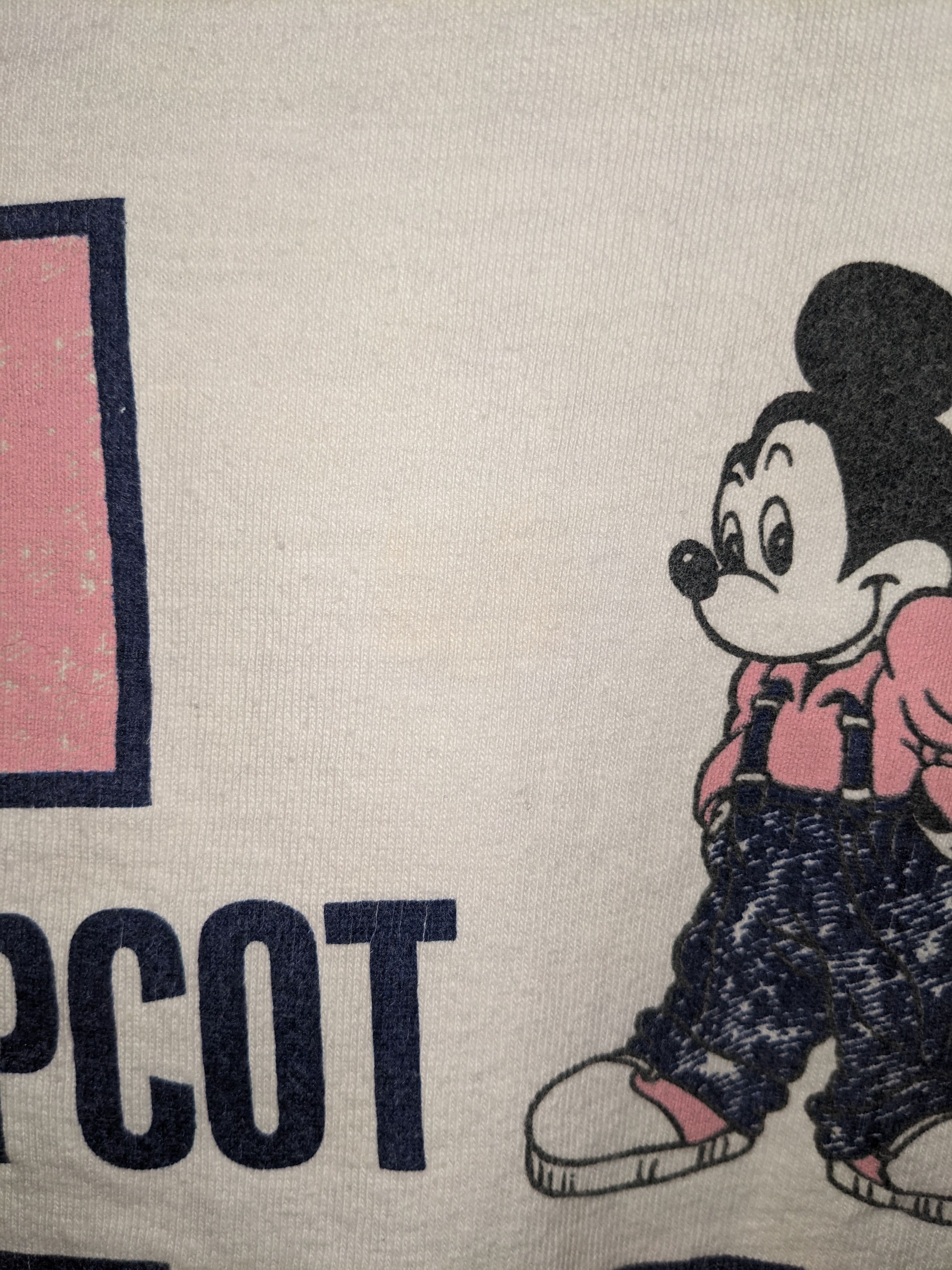 Disney × Vintage Vintage 1982 Epcot Center Disney Mickey Figment T-Shirt Size US L / EU 52-54 / 3 - 7 Thumbnail