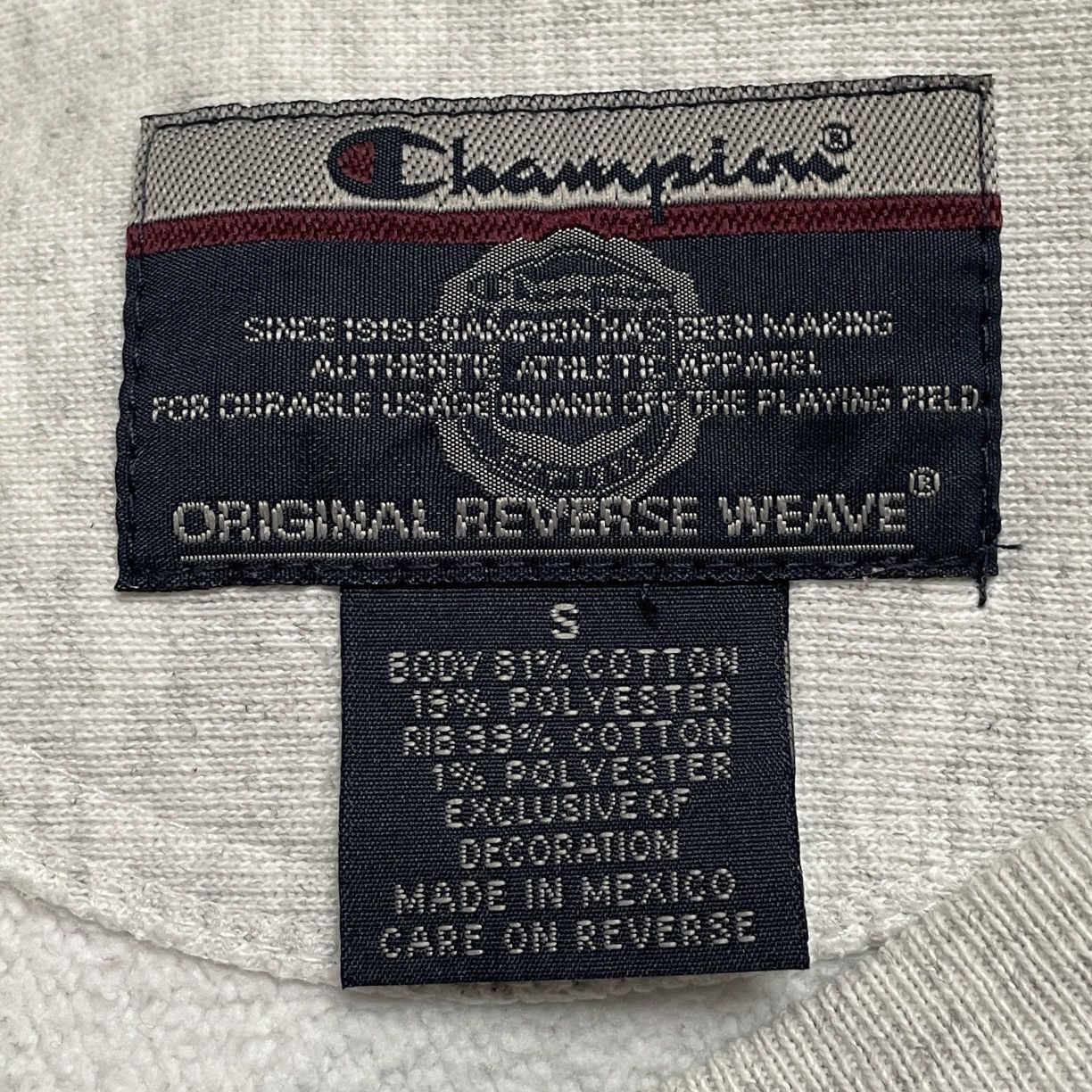 Champion × Vintage Vintage Champion Reversible Weave Illinois Sweatshirt 1990s Size US S / EU 44-46 / 1 - 9 Thumbnail