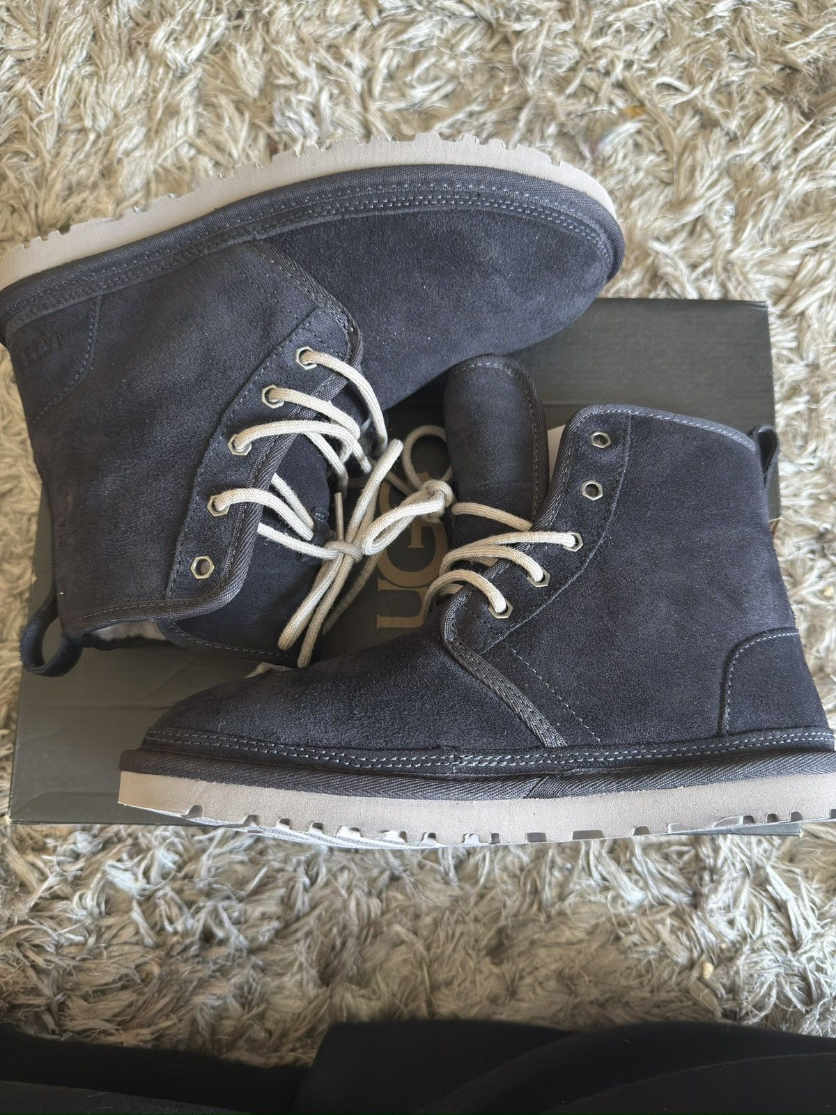 Ugg UGG Harkley True Navy Size US 7 / EU 40 - 4 Thumbnail