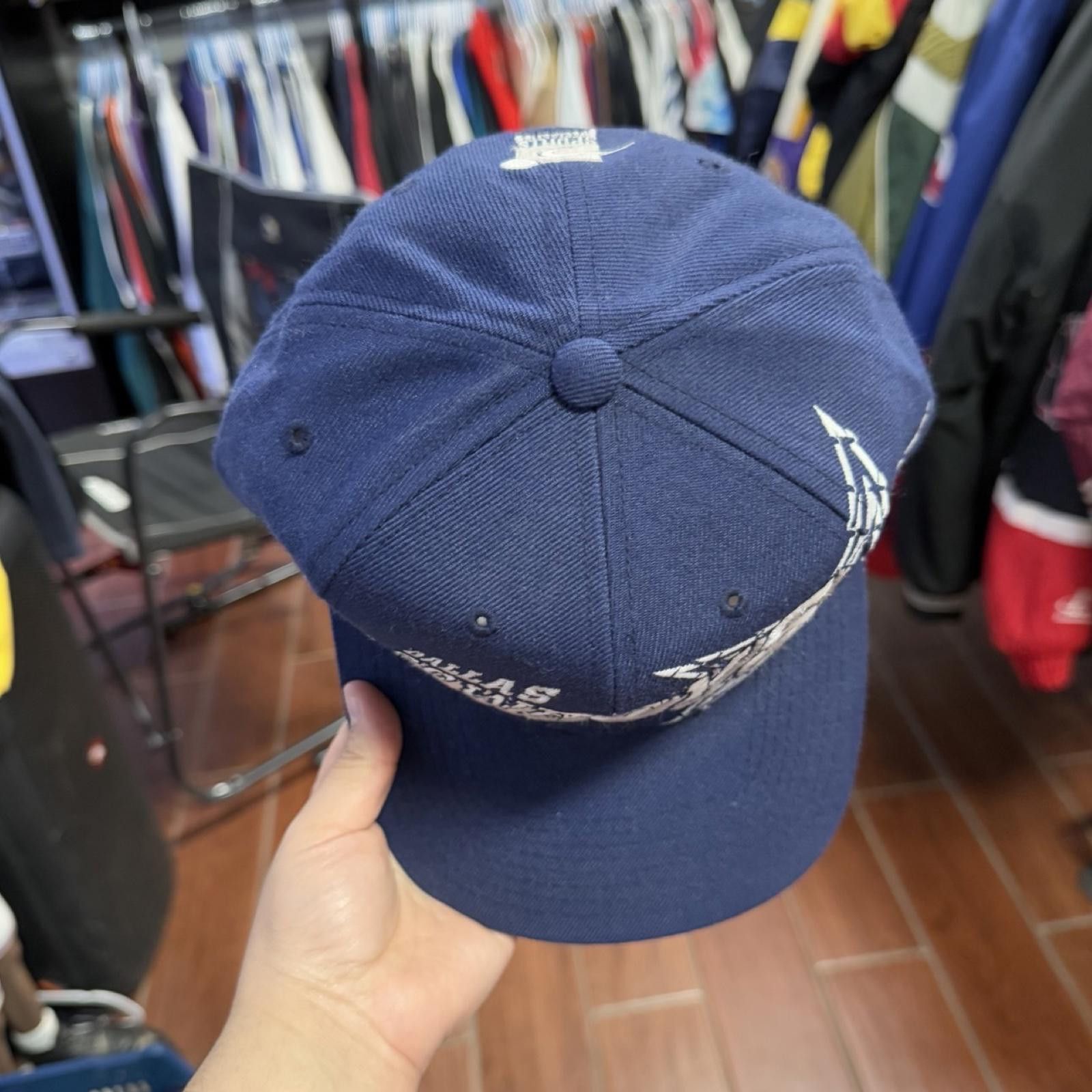 Sports Specialties 90s Dallas Cowboys Grid Snapback Size ONE SIZE - 4 Thumbnail