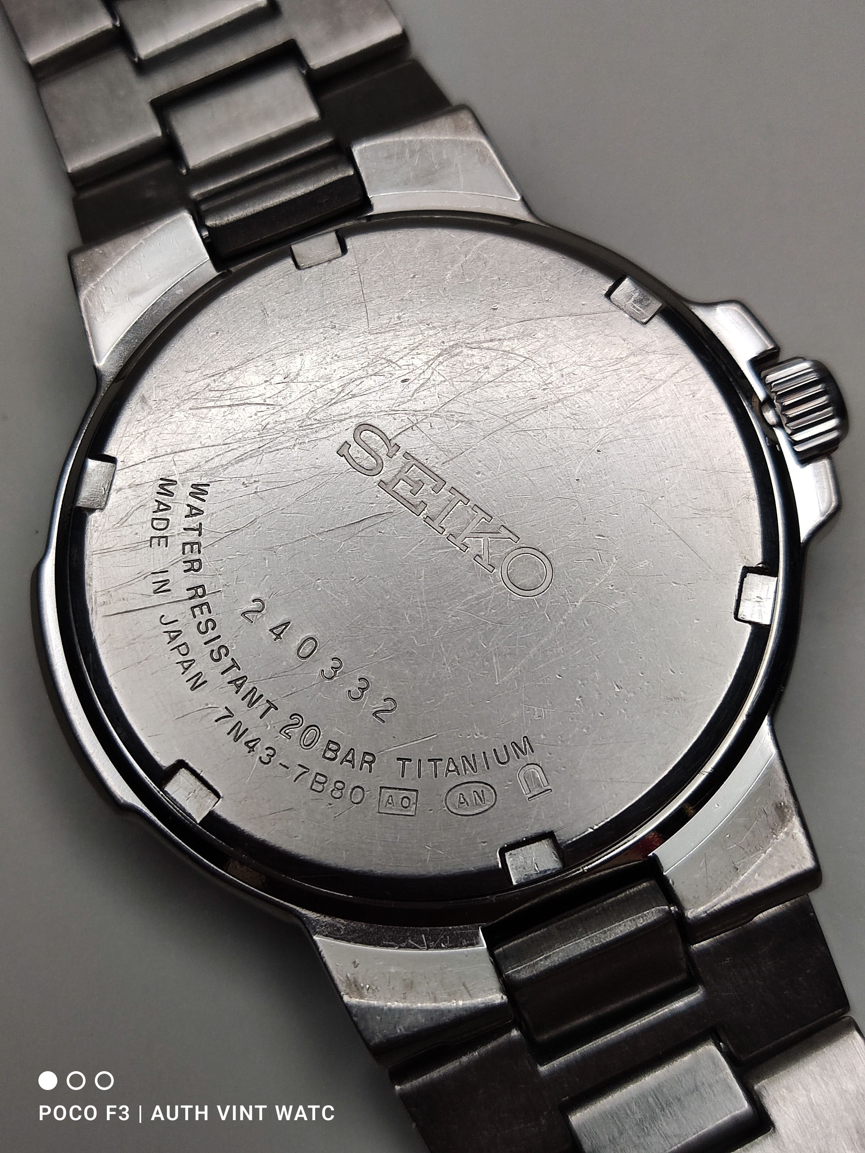 Seiko Authentic Vintage Seiko Dolce Textured Dial Men Watch Size ONE SIZE - 12 Thumbnail