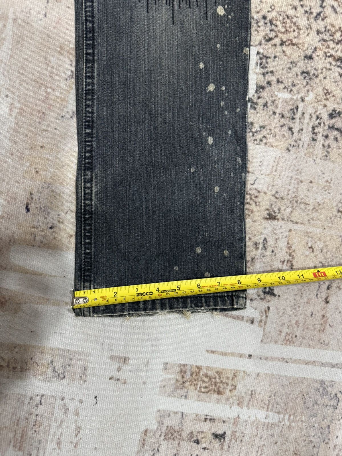 If Six Was Nine vintage NumberNine distress jeans non selvedge Size US 30 / EU 46 - 14 Thumbnail