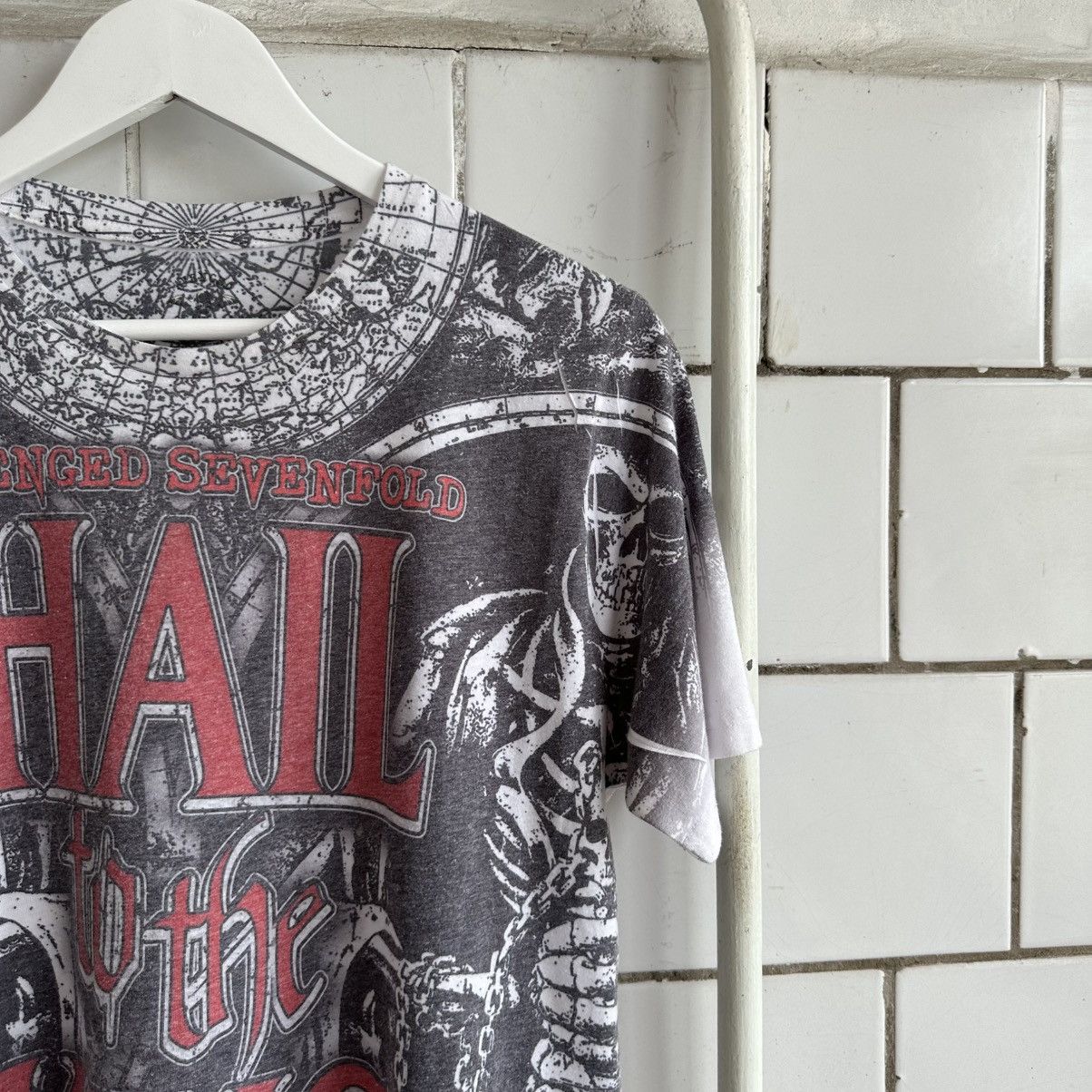 Band Tees × Japanese Brand Vintage Adult Avenged Sevenfold T-shirts Hall Of The King Size US M / EU 48-50 / 2 - 5 Thumbnail