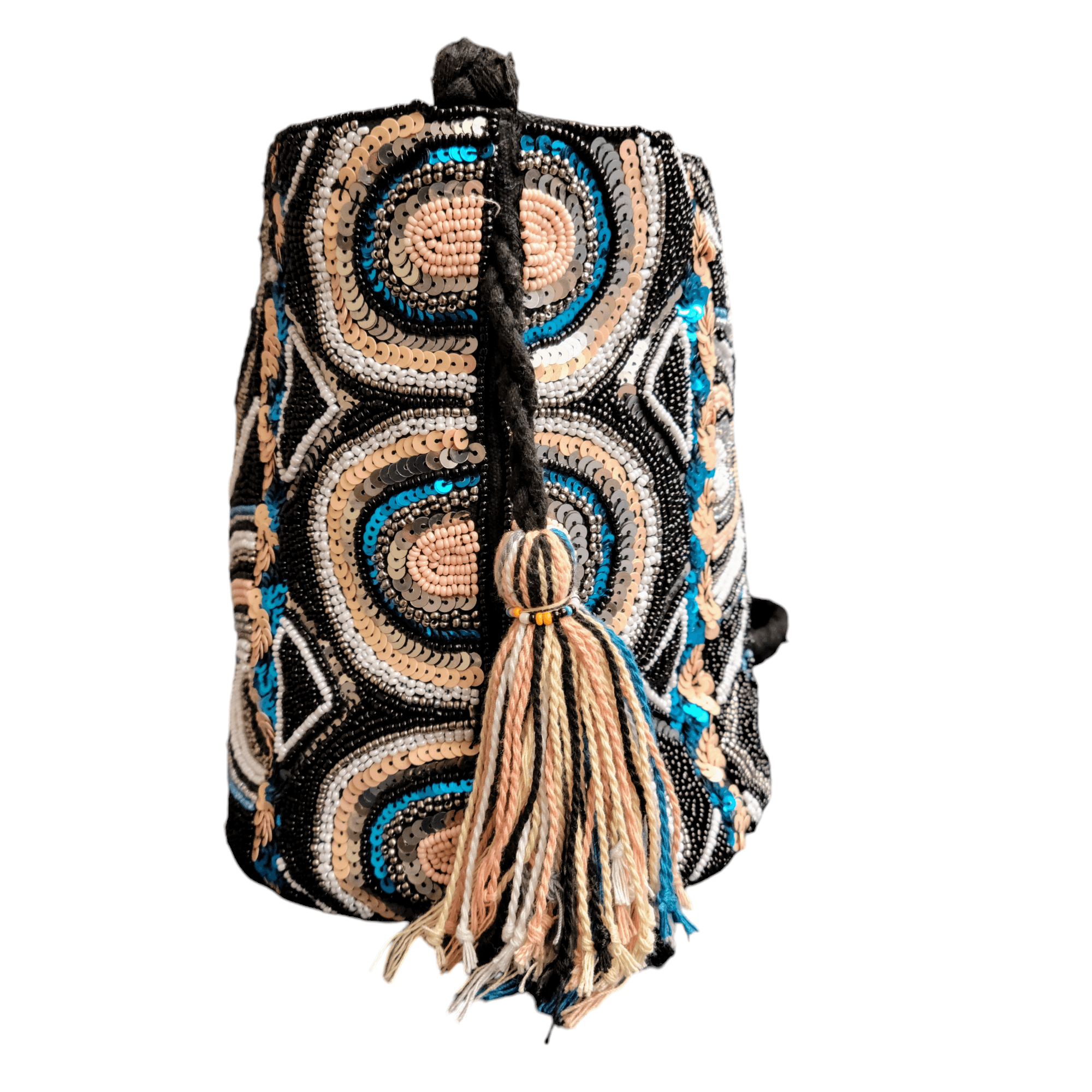 Sam Edelman Sam Edelman Multi Color Beaded Bucket Bag Crossbody Size ONE SIZE - 2 Thumbnail