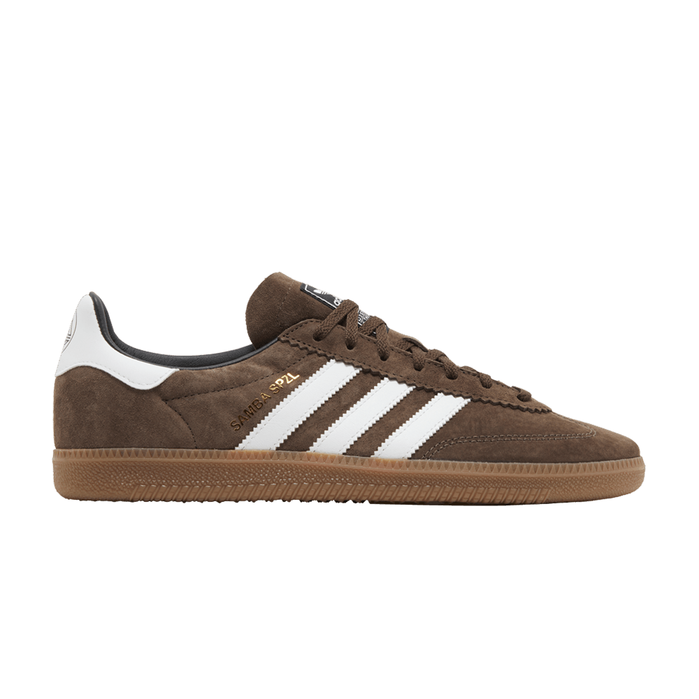 image of Adidas Samba Deco Spezial Brown White Gum Shoes, Men's (Size 11.5)