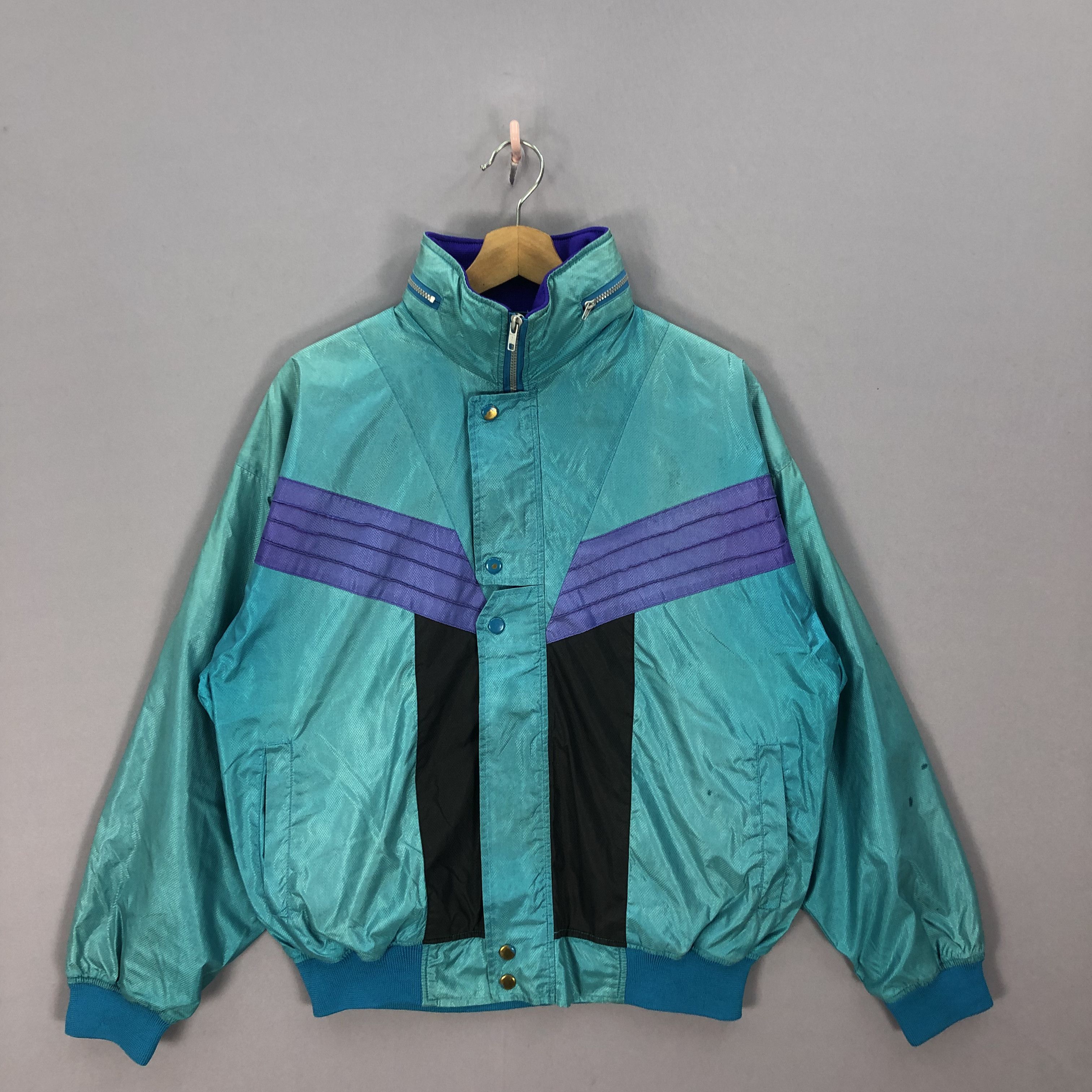 Japanese Brand Vintage 80s Retro Resting Wear Japanese Training Jacket Size US L / EU 52-54 / 3 - 2 Thumbnail