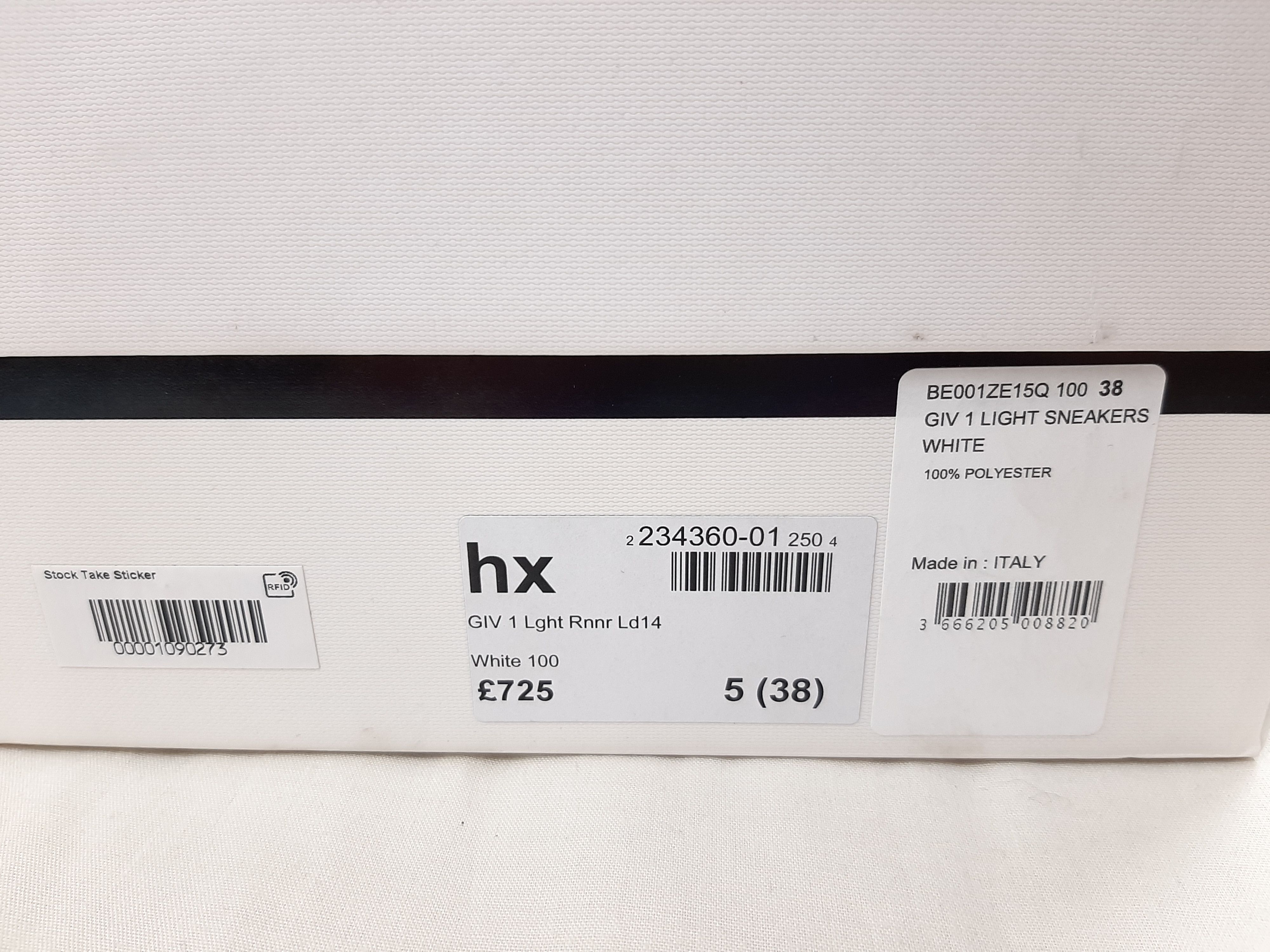 Givenchy Givenchy GIV 1 Sneakers Women's White Size US 8 EU 38 Size US 8 / IT 38 - 16 Thumbnail