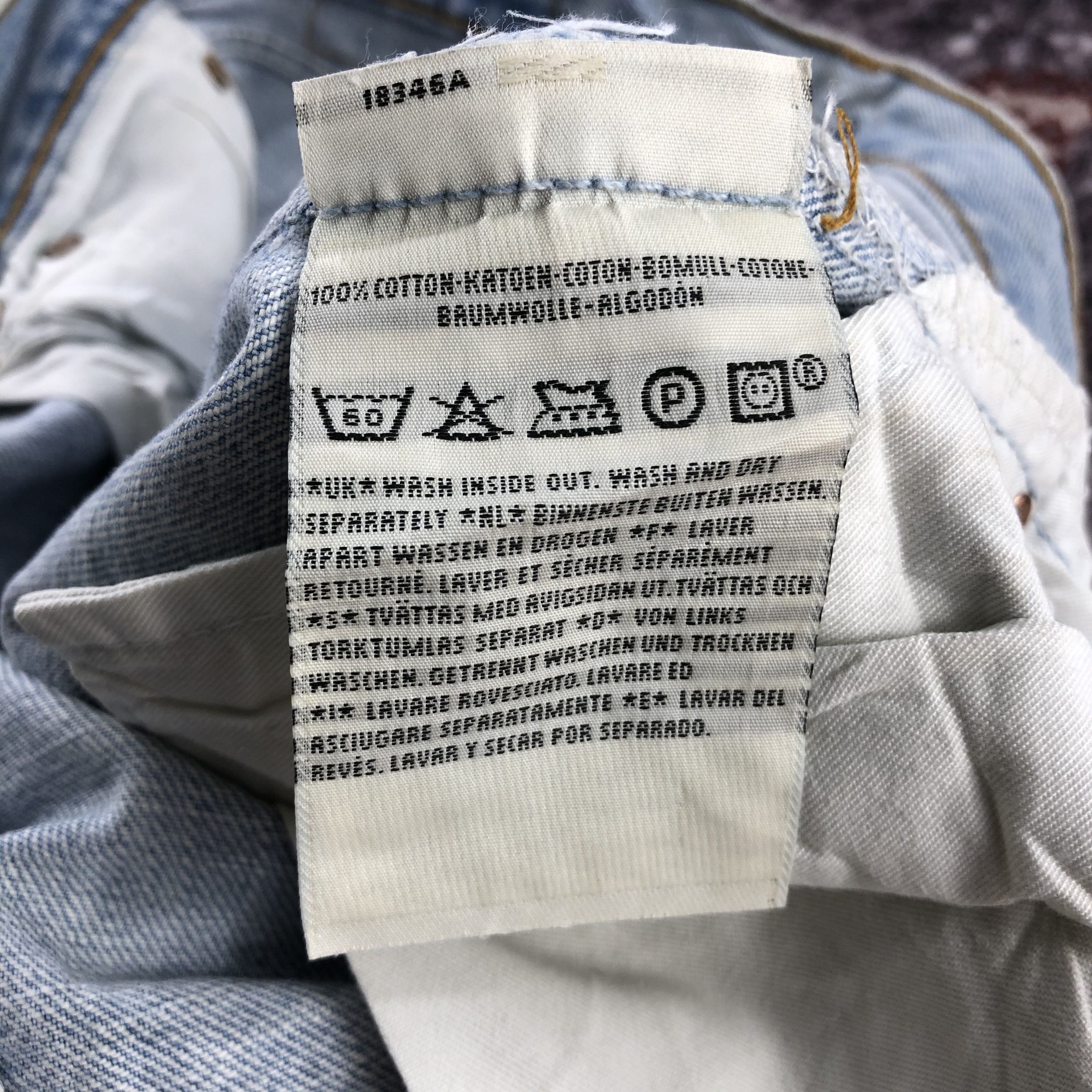 Levi's × Vintage 90s Vintage Levis 501 Jeans-JM2926 Size US 31 - 12 Thumbnail