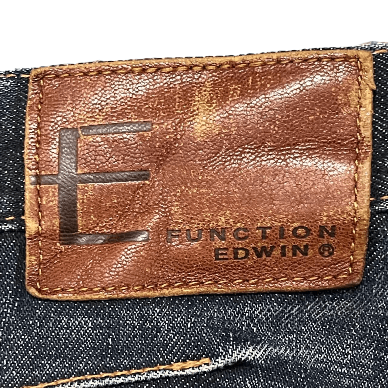 Edwin Vintage Edwin E Function Thrashed Denim Jeans Size US 34 / EU 50 - 19 Thumbnail