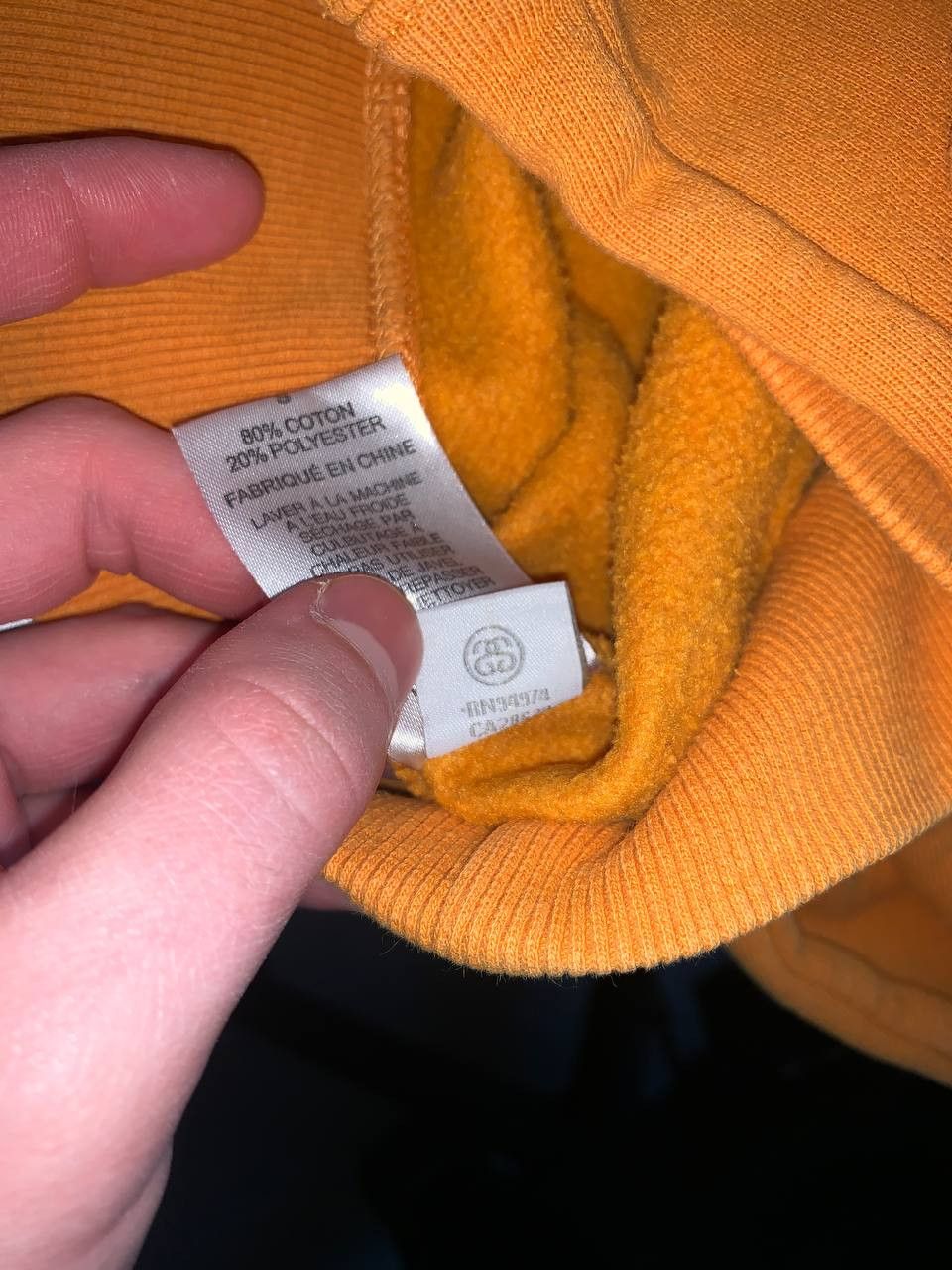 Stussy Vintage Stussy Graphic Yellow Crewneck Sweatshirt Size US S / EU 44-46 / 1 - 11 Thumbnail