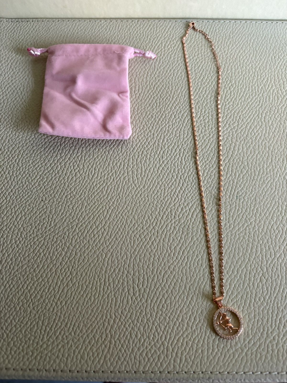 Other New rose gold Sagittarius necklace Size ONE SIZE - 1 Thumbnail