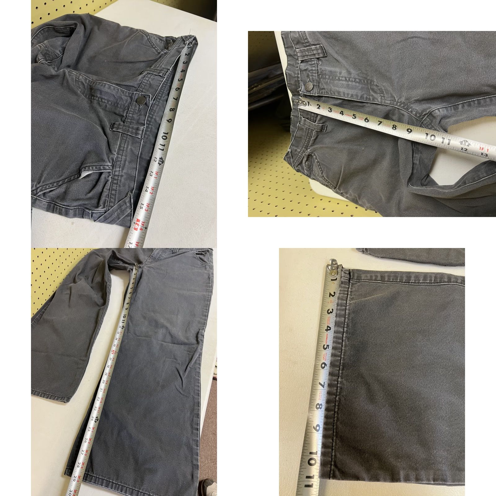 Patagonia Patagonia Womens Workwear Shop Duck Canvas Work Pant 12 Gray Size 34" / US 12 / IT 48 - 8 Thumbnail