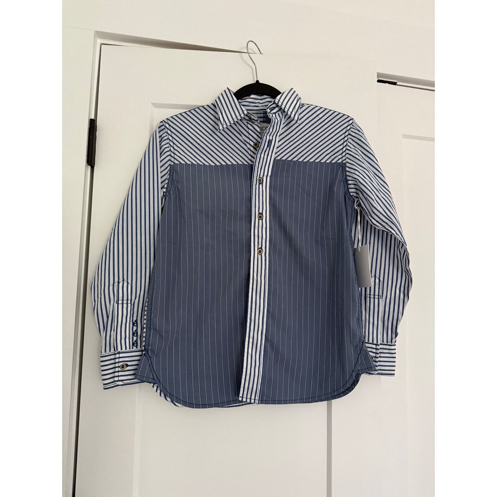ETICA $178 New Etica Striped Button Down - Small Size S / US 4 / IT 40 - 2 Thumbnail