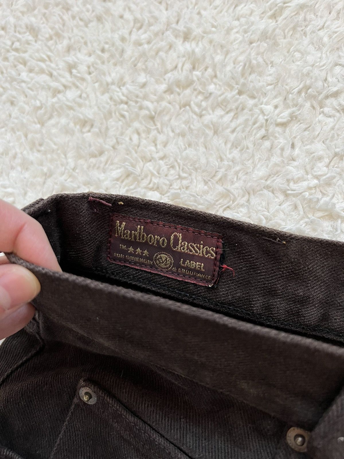 Marlboro × Marlboro Classics Baggy Pants Marlboro Classics vintage 90’s brown travis scot Size US 36 / EU 52 - 5 Thumbnail