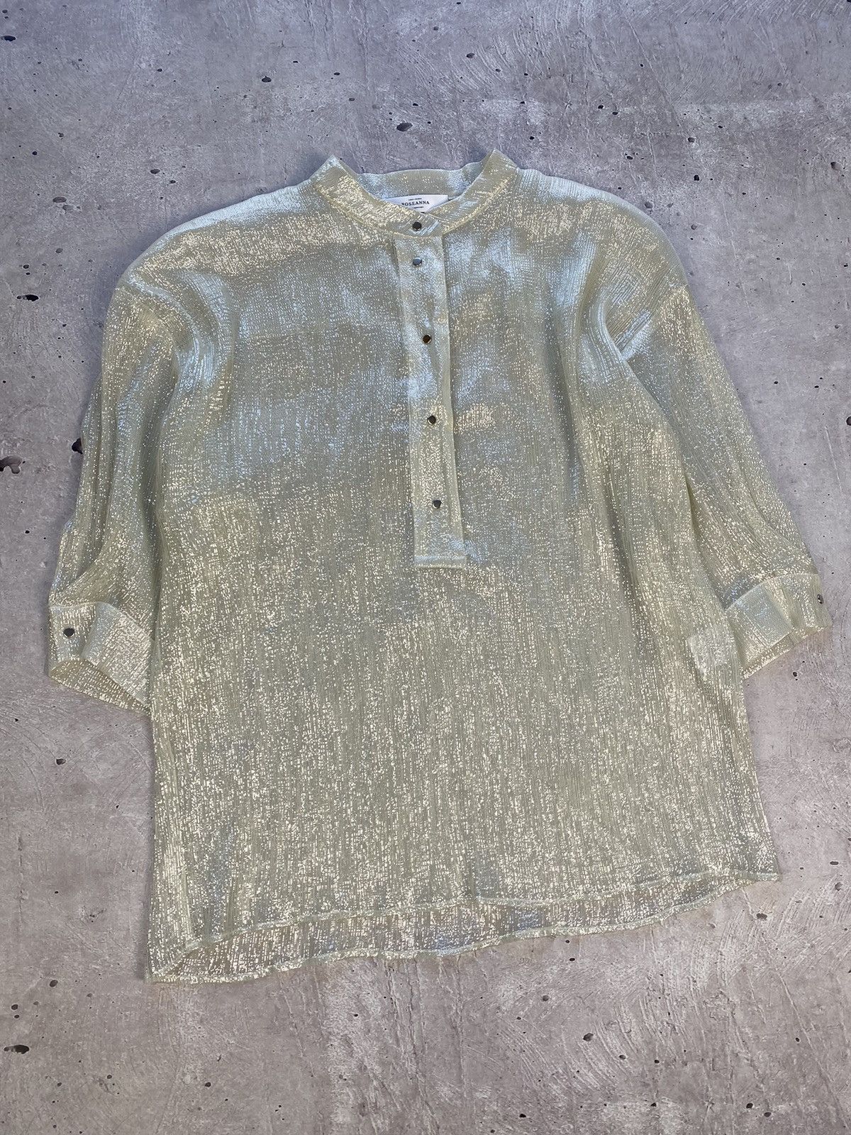 Designer × Vintage Rare Roseanna Paris France 5 Rue Froissart Blouses Size S / US 4 / IT 40 - 2 Thumbnail