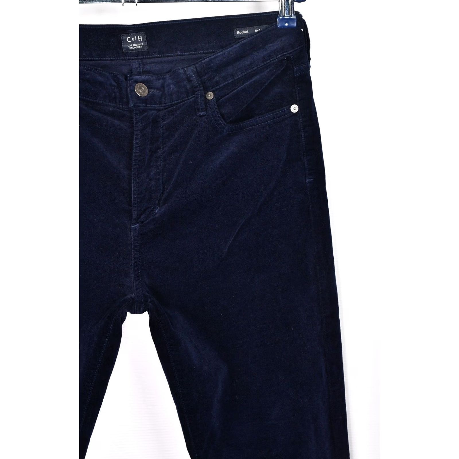 Citizens Of Humanity Citizens of Humanity Rocket High Rise Skinny Jeans Women XS 30 Blue - Regular Rise, 74 cm Inseam, Velvet, 100% Genuine, USA Brand, Vintage No Size ONE SIZE - 6 Thumbnail