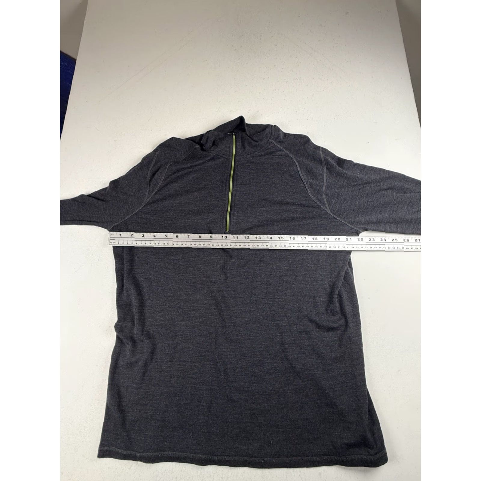 Smartwool Smartwool Shirt 1/4 Zip Merino Wool Long Sleeve Men XL Black Size US XL / EU 56 / 4 - 4 Thumbnail