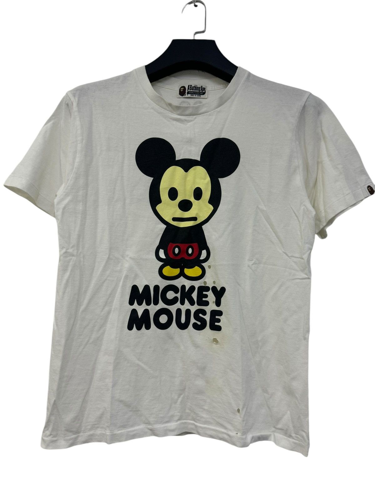 Bape BAPE X MICKEY MOUSE TEE Size US M / EU 48-50 / 2 - 1 Thumbnail