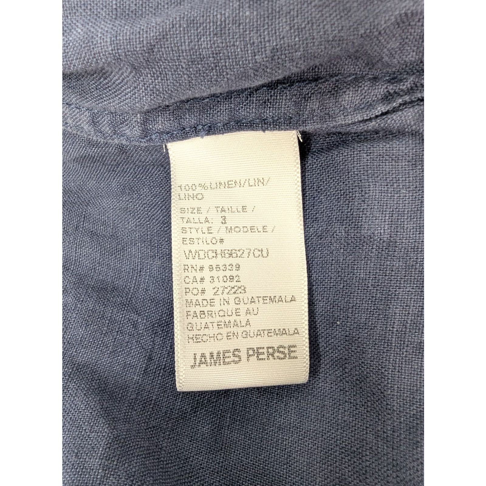 James Perse James Perse Dress Blouson Sleeveless Drawstring Waist Short Blue Women 3 Slate Blue Size XS / US 0-2 / IT 36-38 - 7 Thumbnail