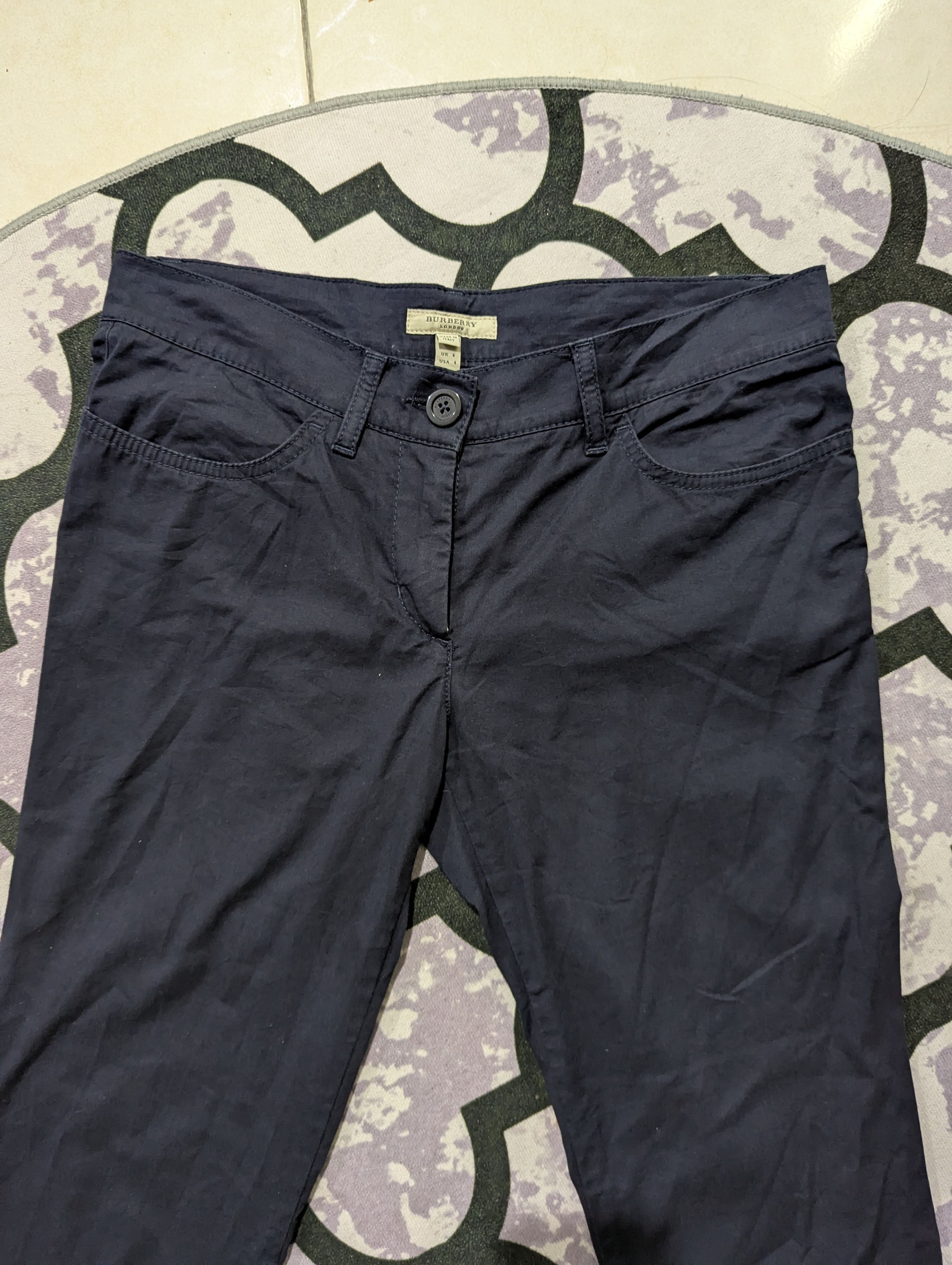 Burberry Skinny burberry casual pants Size 31" - 3 Thumbnail