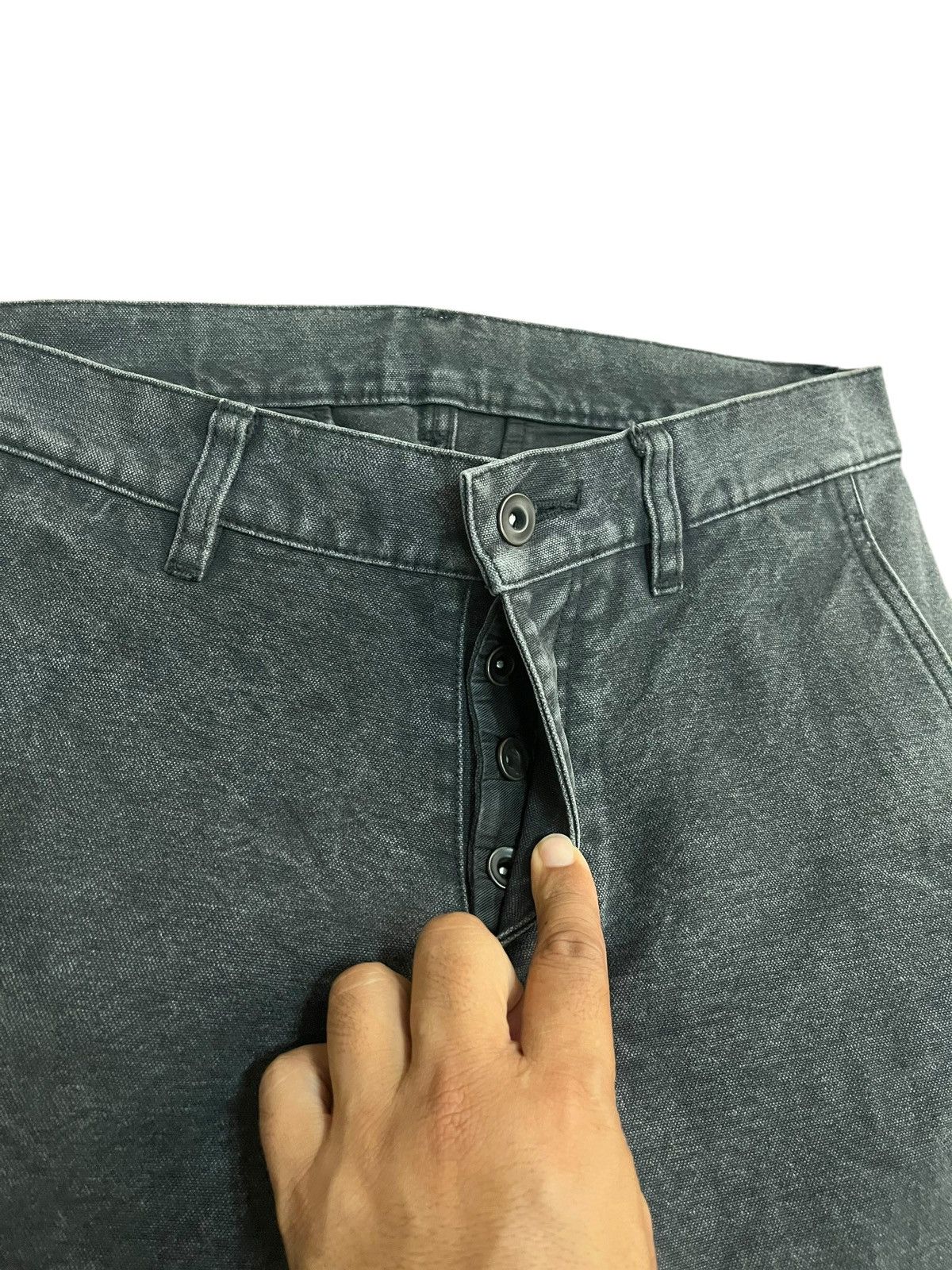 Attachment × Jean × Kazuyuki Kumagai Attachment Vintage Attachment Curved Jeans in size 32 x 32 inches Size US 32 / EU 48 - 9 Thumbnail