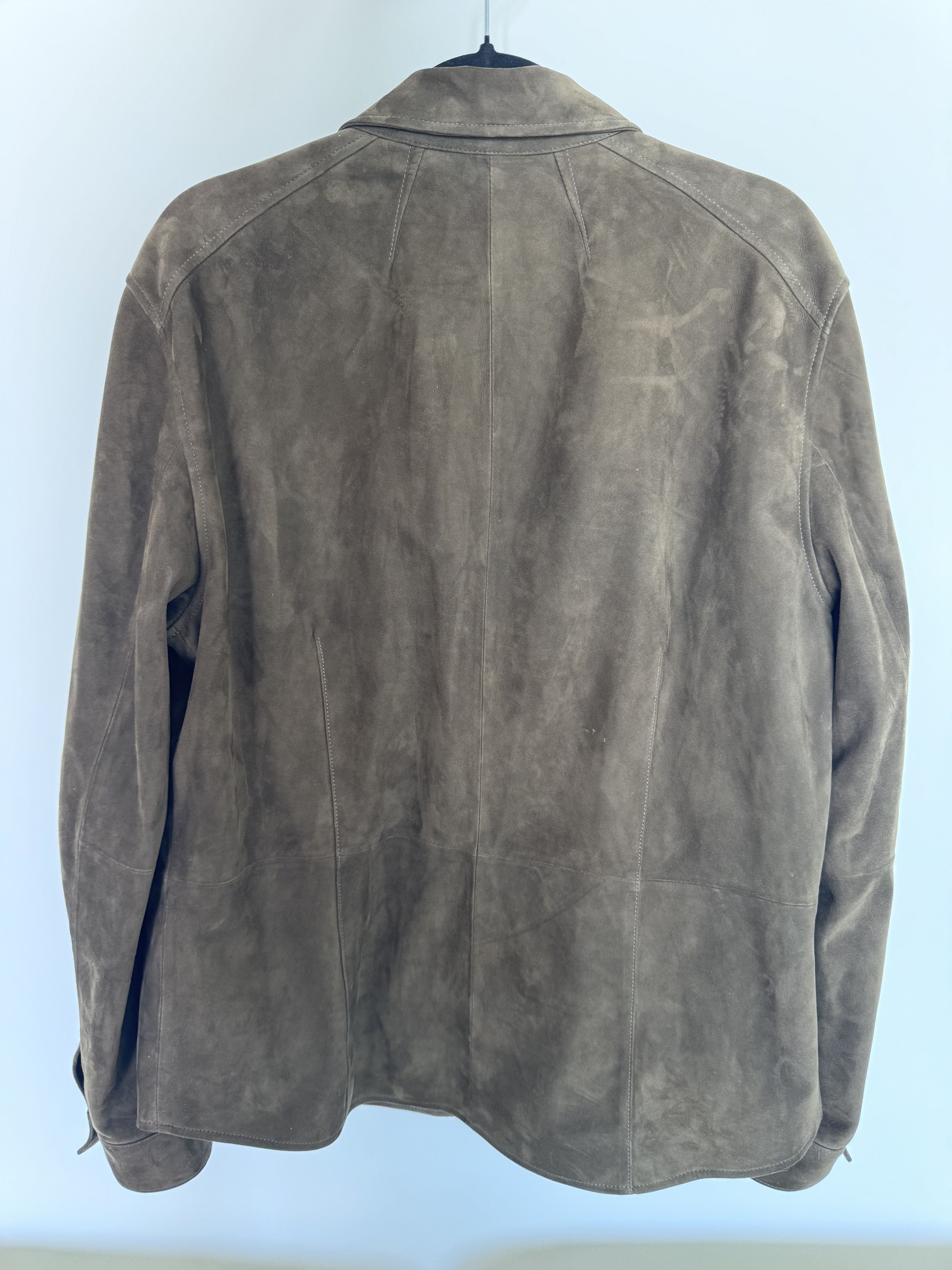 John Varvatos KADD SHIRT JACKET - Goat Leather Size US L / EU 52-54 / 3 - 2 Thumbnail