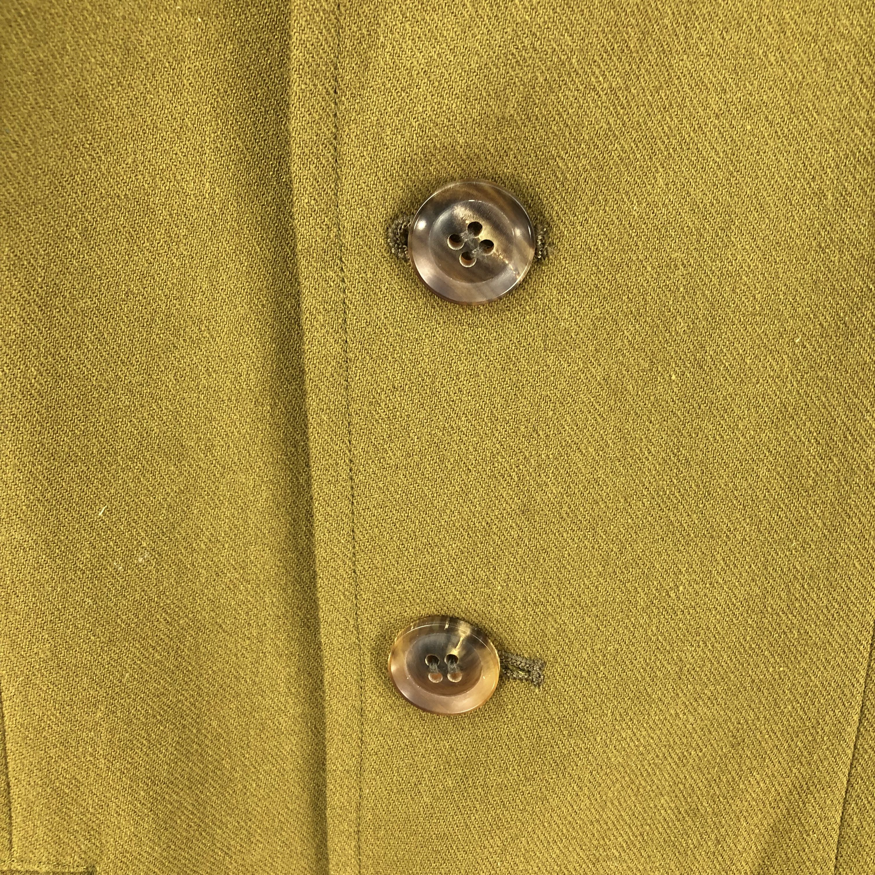 Yohji Yamamoto 1992 A/W Y’s Vintage Wool Blend Green Blazer Jacket Size S / US 4 / IT 40 - 9 Thumbnail