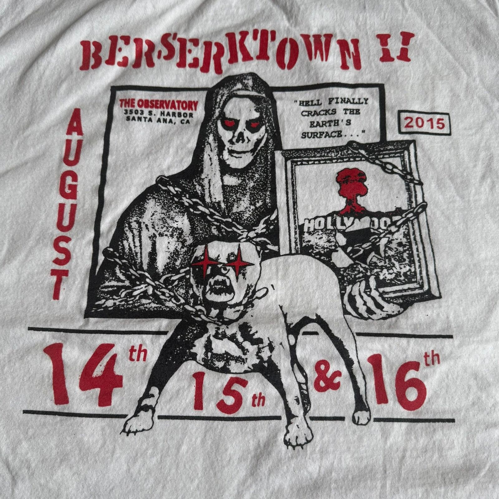 Band Tees Berserkertown II Music Festival Shirt Size XXL Size US XXL / EU 58 / 5 - 2 Thumbnail