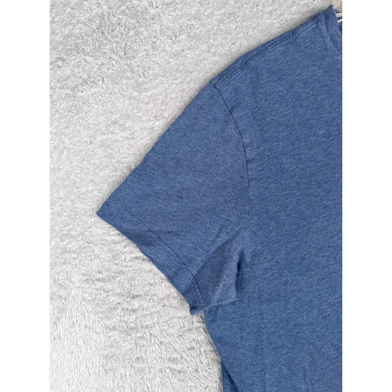 Tommy Hilfiger Tommy Hilfiger Shirt Adult Large Blue 100% Cotton Crew Neck Short Sleeve Logo Embroidered Men T-Shirt Size US L / EU 52-54 / 3 - 3 Thumbnail