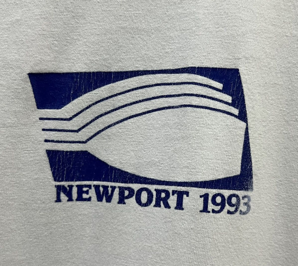 Anvil × Vintage VINTAGE ANVIL NEWPORT REGATTA 1993 MADE IN USA SWEATSHIRT Size US L / EU 52-54 / 3 - 5 Thumbnail