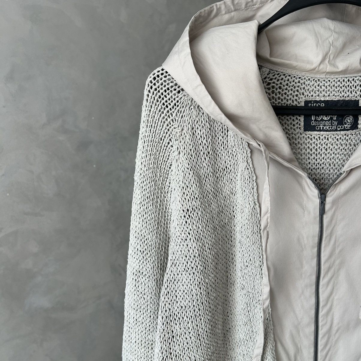Annette Gortz Anette Gortz Linen Blend Mesh Knit Zip Hoodie Jacket M Size M / US 6-8 / IT 42-44 - 8 Thumbnail
