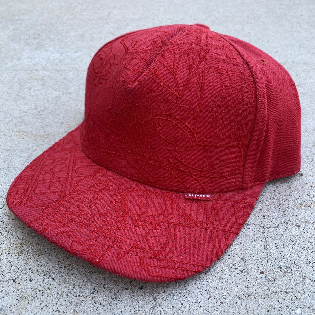 Supreme Vintage Supreme Uptown Graffiti 5-Panel Snapback Hat 2004 Size ONE SIZE - 2 Thumbnail