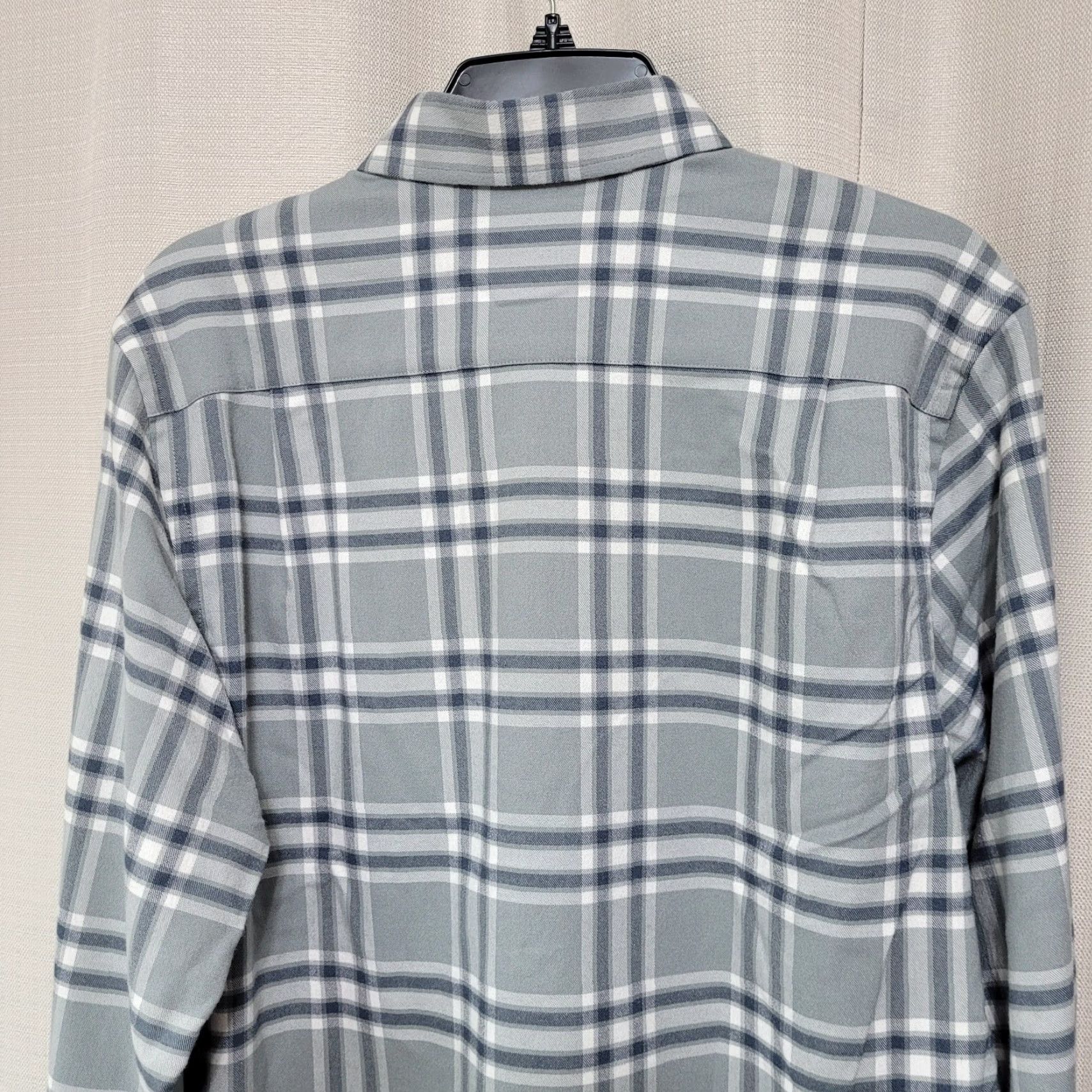 Southern Tide Sport Shirt Men's Size S Plaid Intercoastal Char Steel Gray NWT