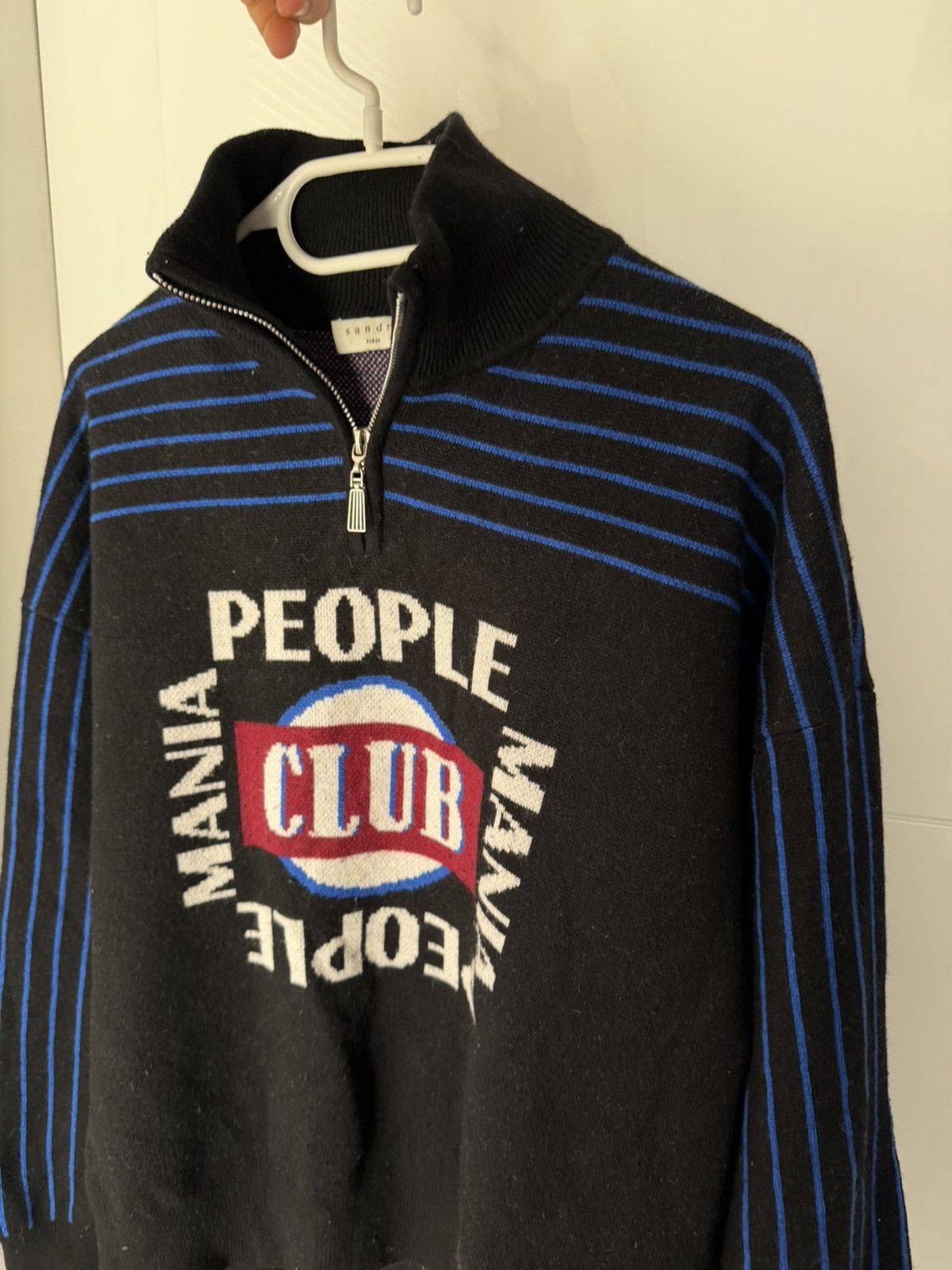 Sandro Sandro Paris Mania Graphic Sweter Size US M / EU 48-50 / 2 - 11 Thumbnail