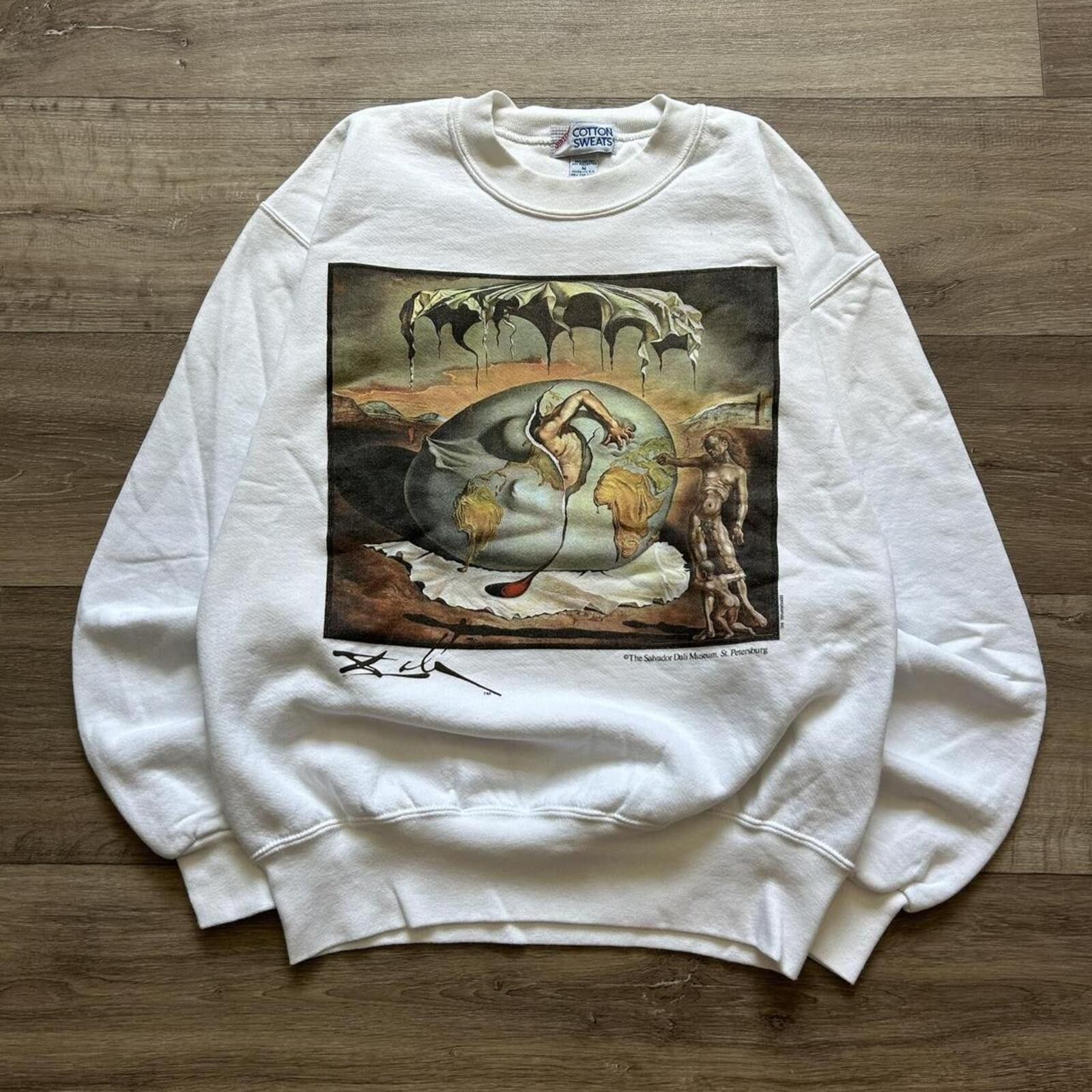 Other Vintage 90’s Salvadore Dali Art Crewneck Sweatshirt rare M Size US M / EU 48-50 / 2 - 1 Thumbnail
