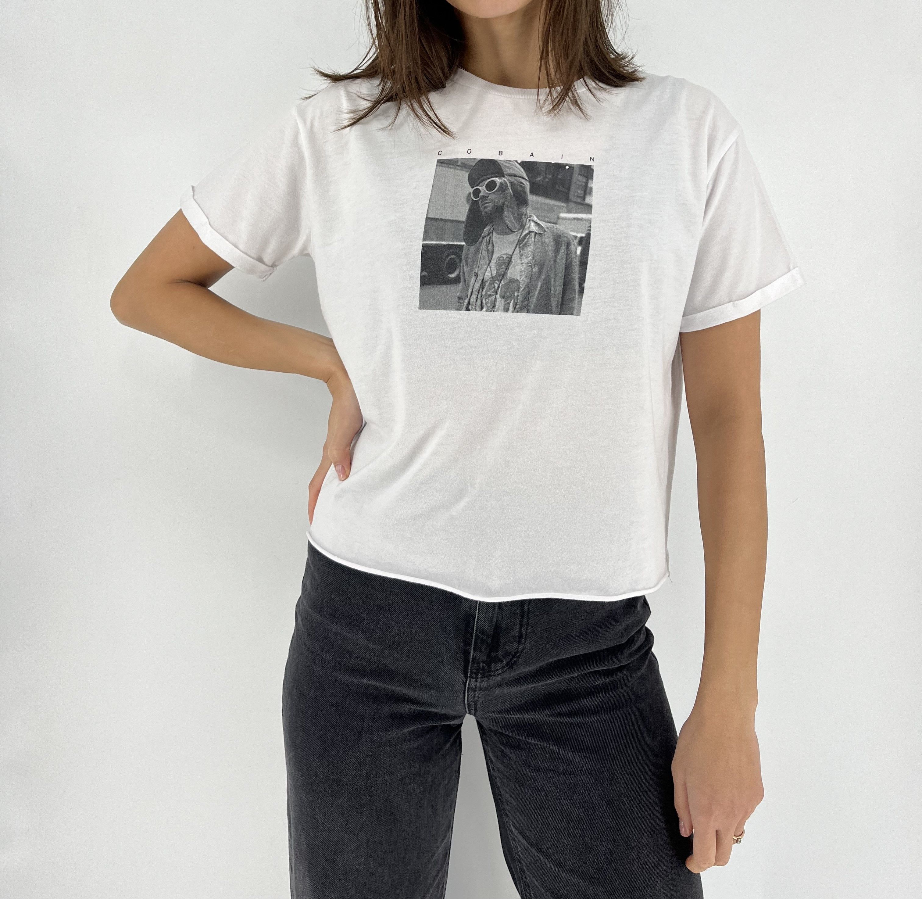 Band Tees Vintage Y2K Kurt Cobain Band Tour Distressed Tshirt Streetwe Size US S / EU 44-46 / 1 - 3 Thumbnail