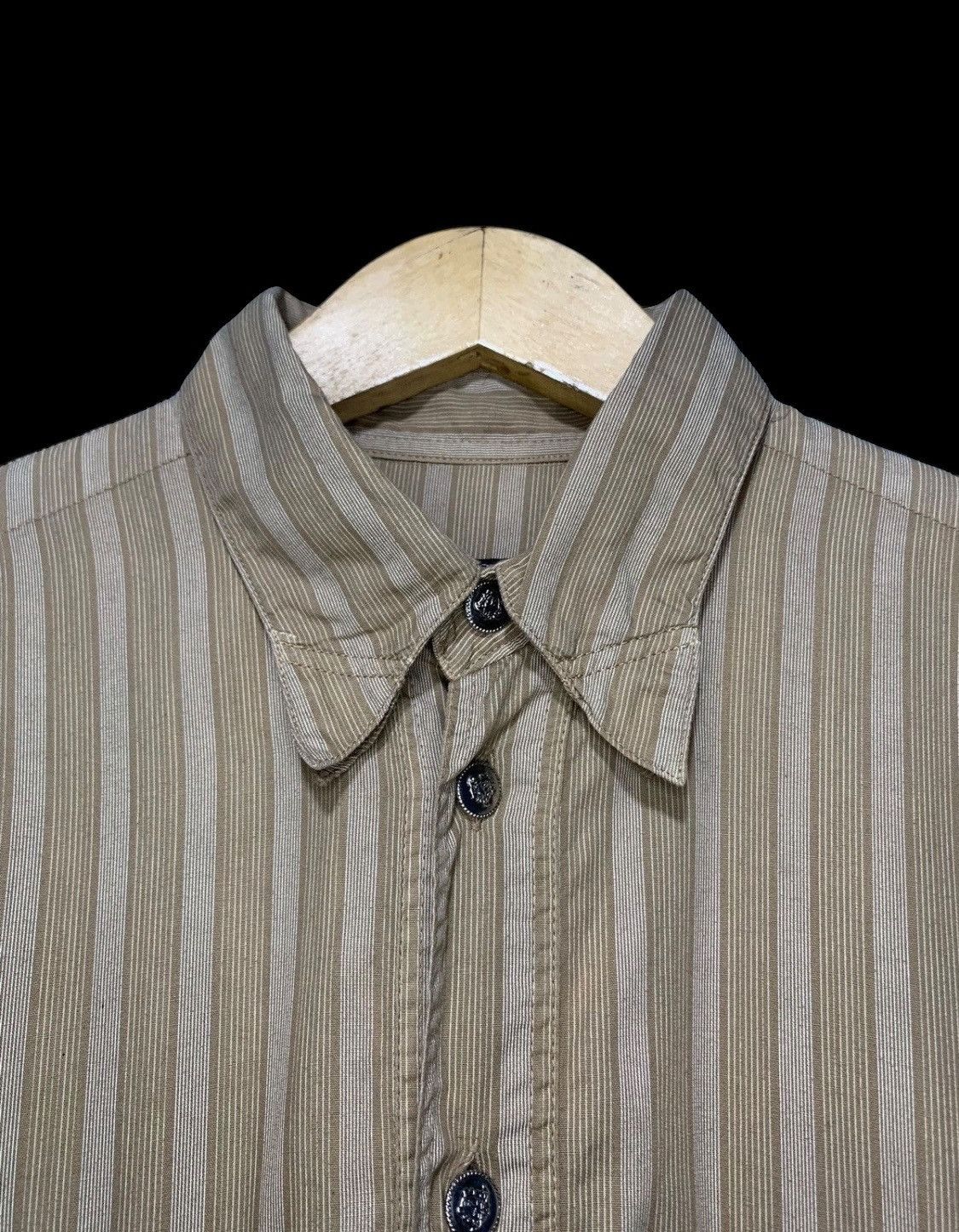 Versace 🔥Versace striped button down shirt Size US L / EU 52-54 / 3 - 5 Thumbnail