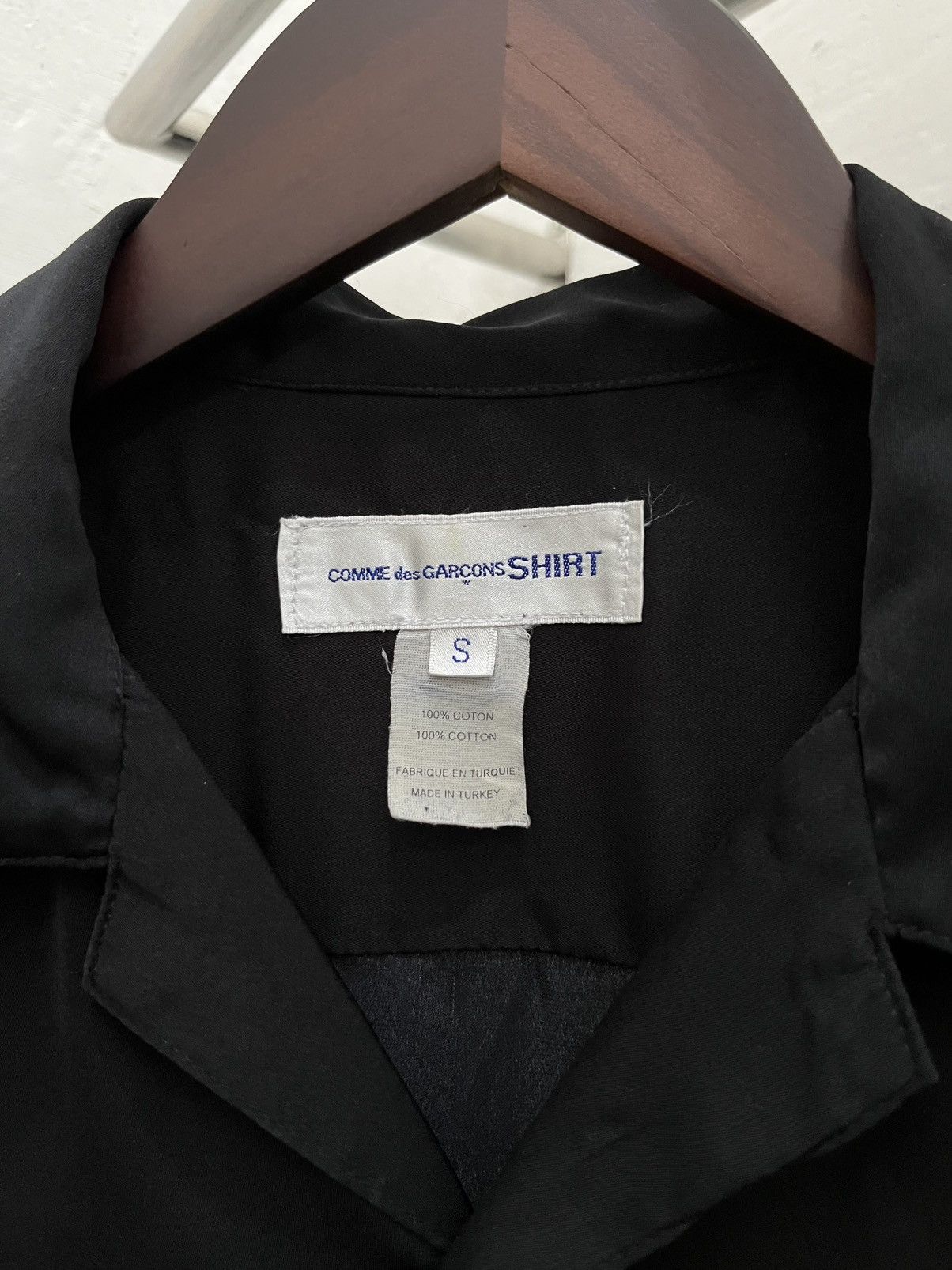 Comme des Garcons × Comme des Garcons SHIRT Comme Des Garcons Open Collar Button Up Shirt Size US S / EU 44-46 / 1 - 5 Thumbnail