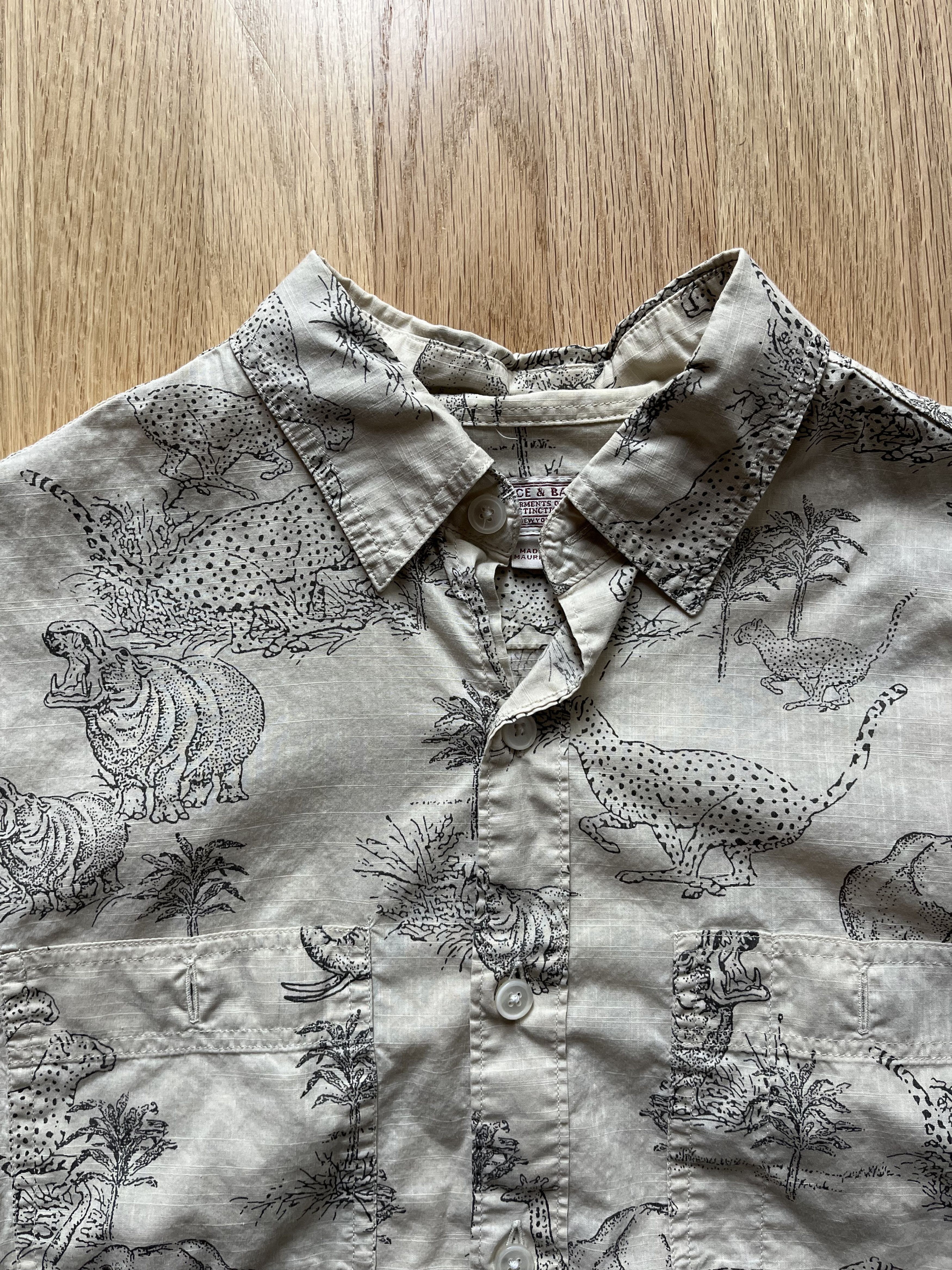 J.Crew × Wallace & Barnes Button Work Short Sleeve Size US S / EU 44-46 / 1 - 2 Thumbnail