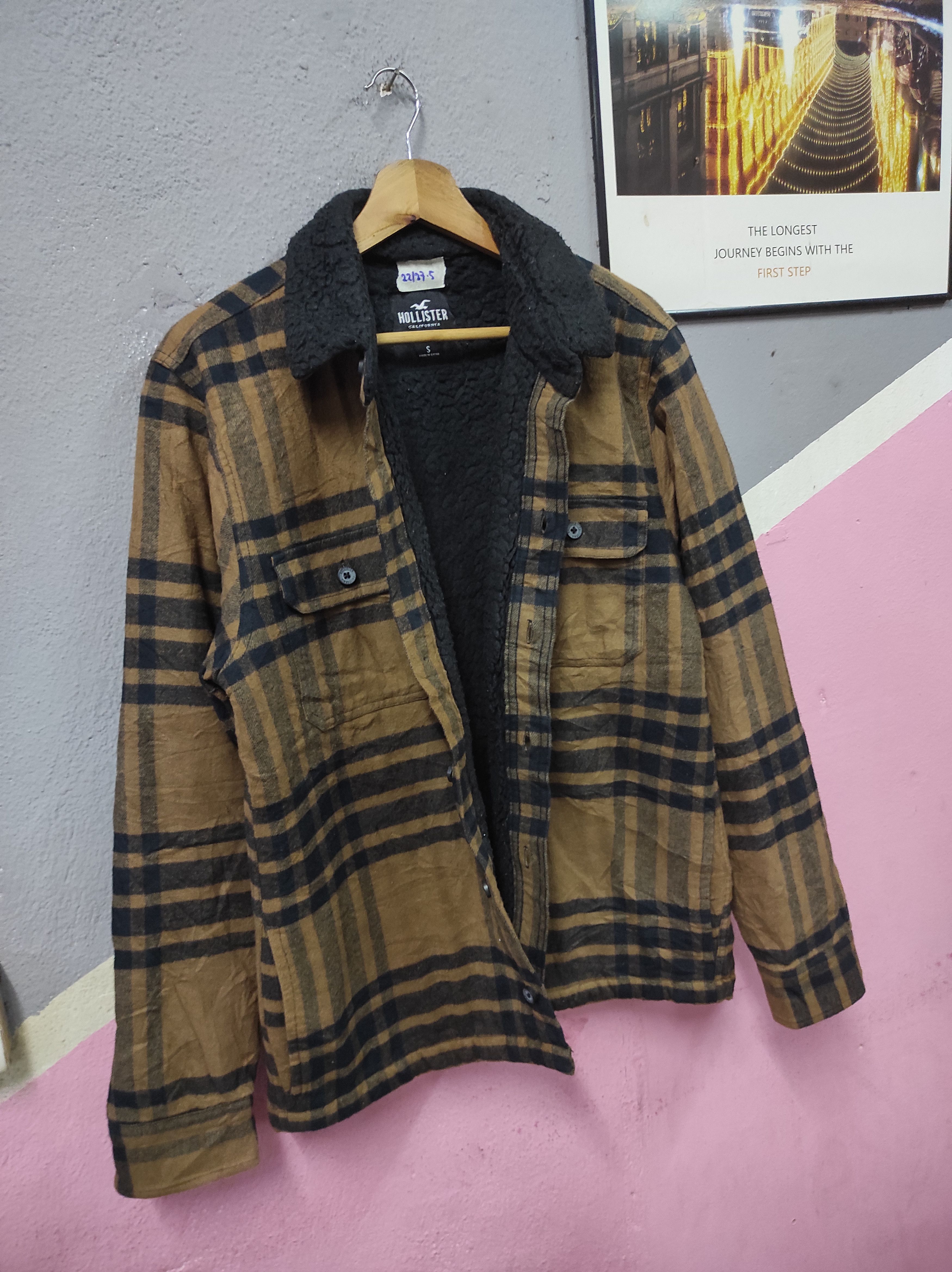 Hollister HOLLISTER DOUBLE POCKET FLANNEL HEAVY JACKET Size US S / EU 44-46 / 1 - 3 Thumbnail