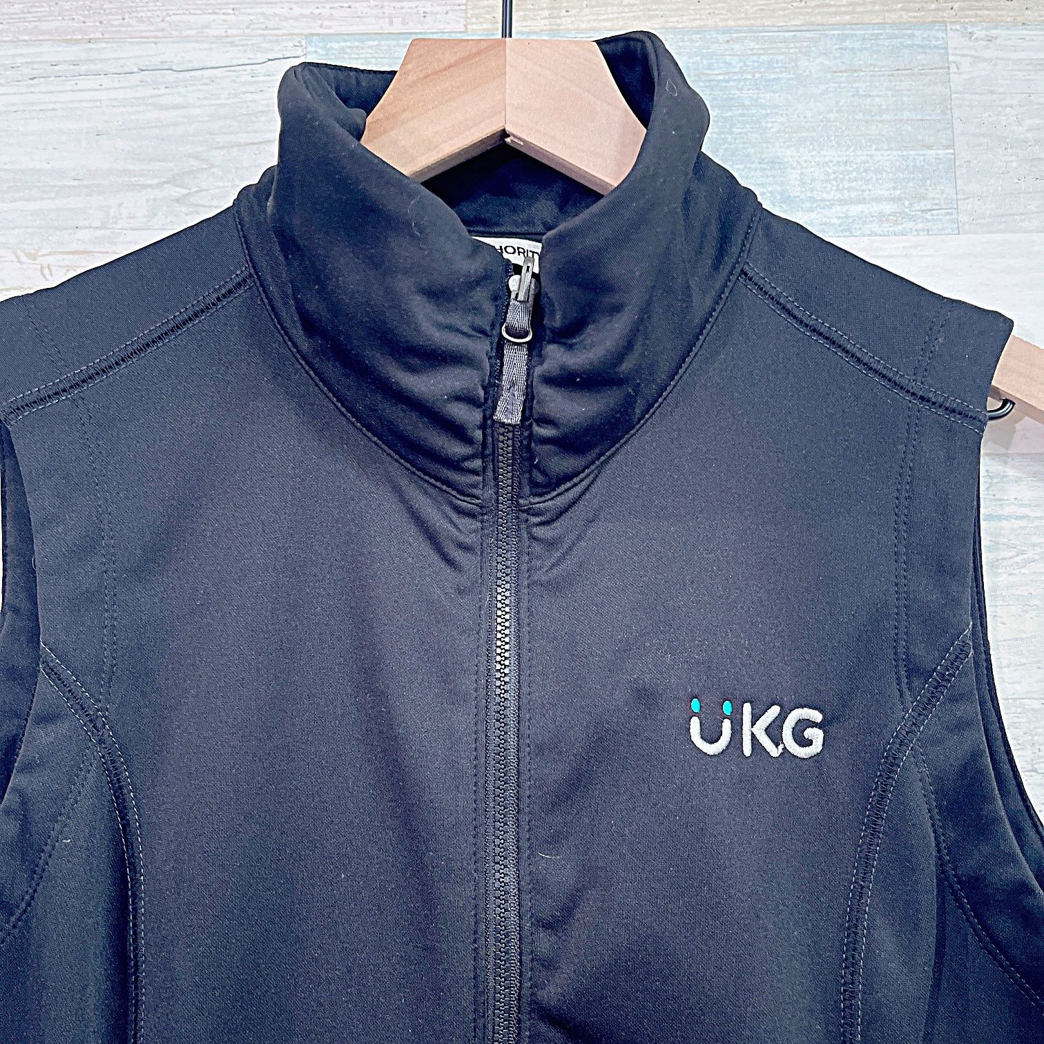 Port Authority UKG Employee Performance Fleece Vest Black Womens Small Size S / US 4 / IT 40 - 2 Thumbnail