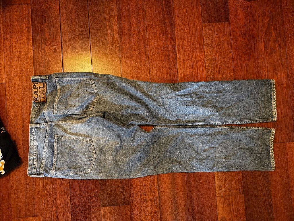 Kapital × Kapital Kountry kapital monkey cisco gem denim (indigo) Size US 32 / EU 48 - 6 Thumbnail