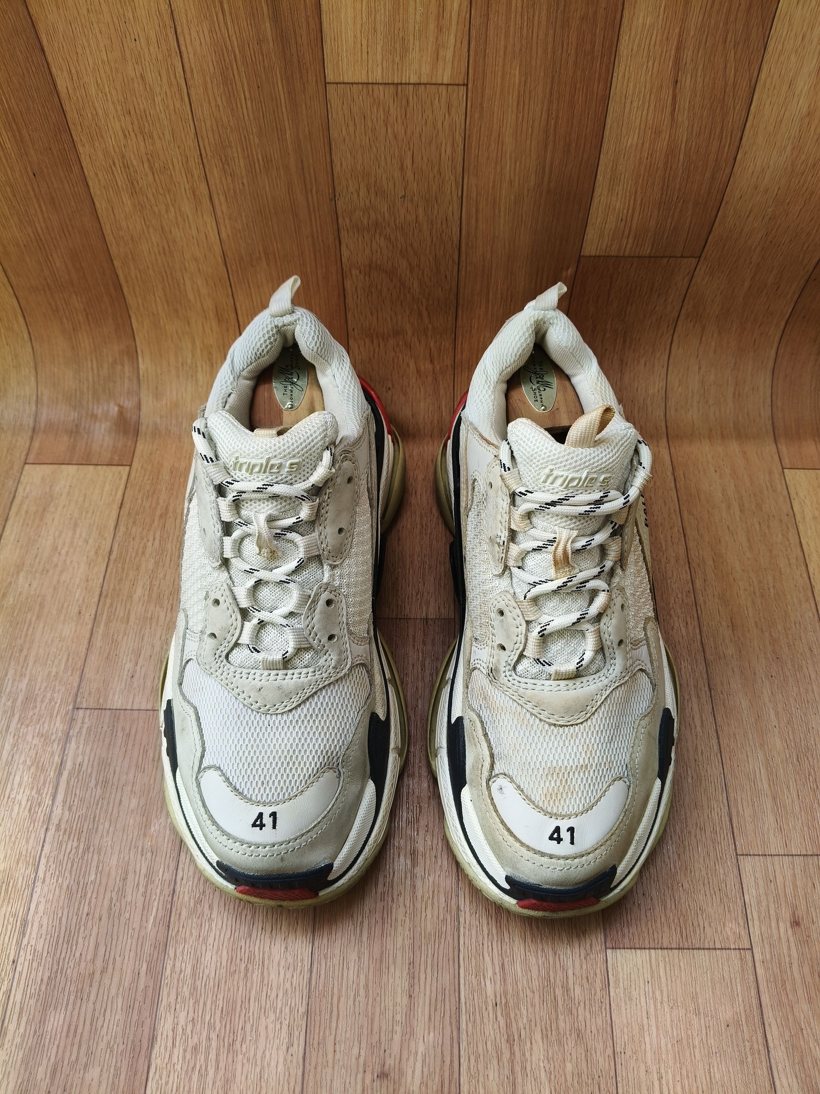 Balenciaga BALENCIAGA TRACK TRIPLE S SNEAKERS Size US 8 / EU 41 - 6 Thumbnail